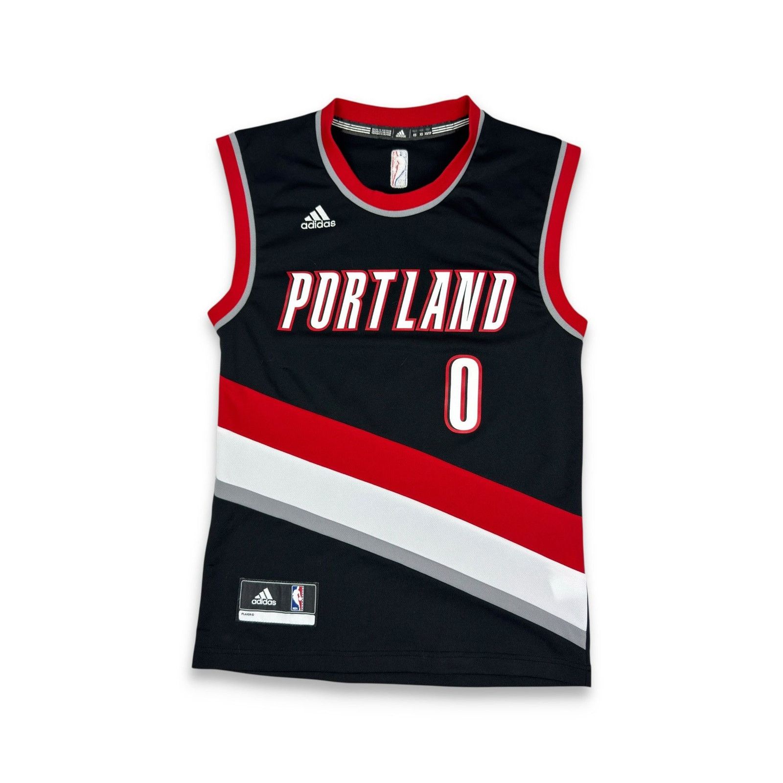 Adidas Adidas Men Black Portland Trail Blazers Basketball Jersey XS Size US XS / EU 42 / 0 - 1 Thumbnail