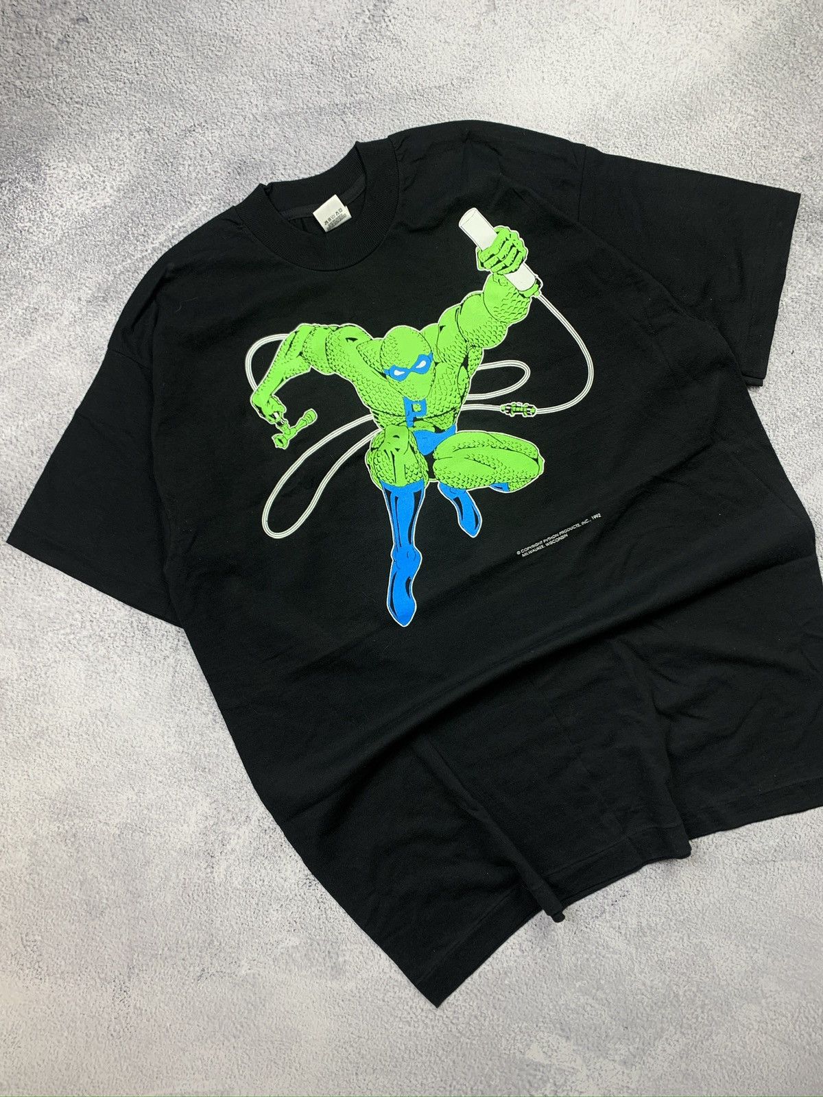 Fruit Of The Loom Vintage 1992 Python Man XL T Shirt Rare Comic Retro Tee Size US XL / EU 56 / 4 - 3 Thumbnail