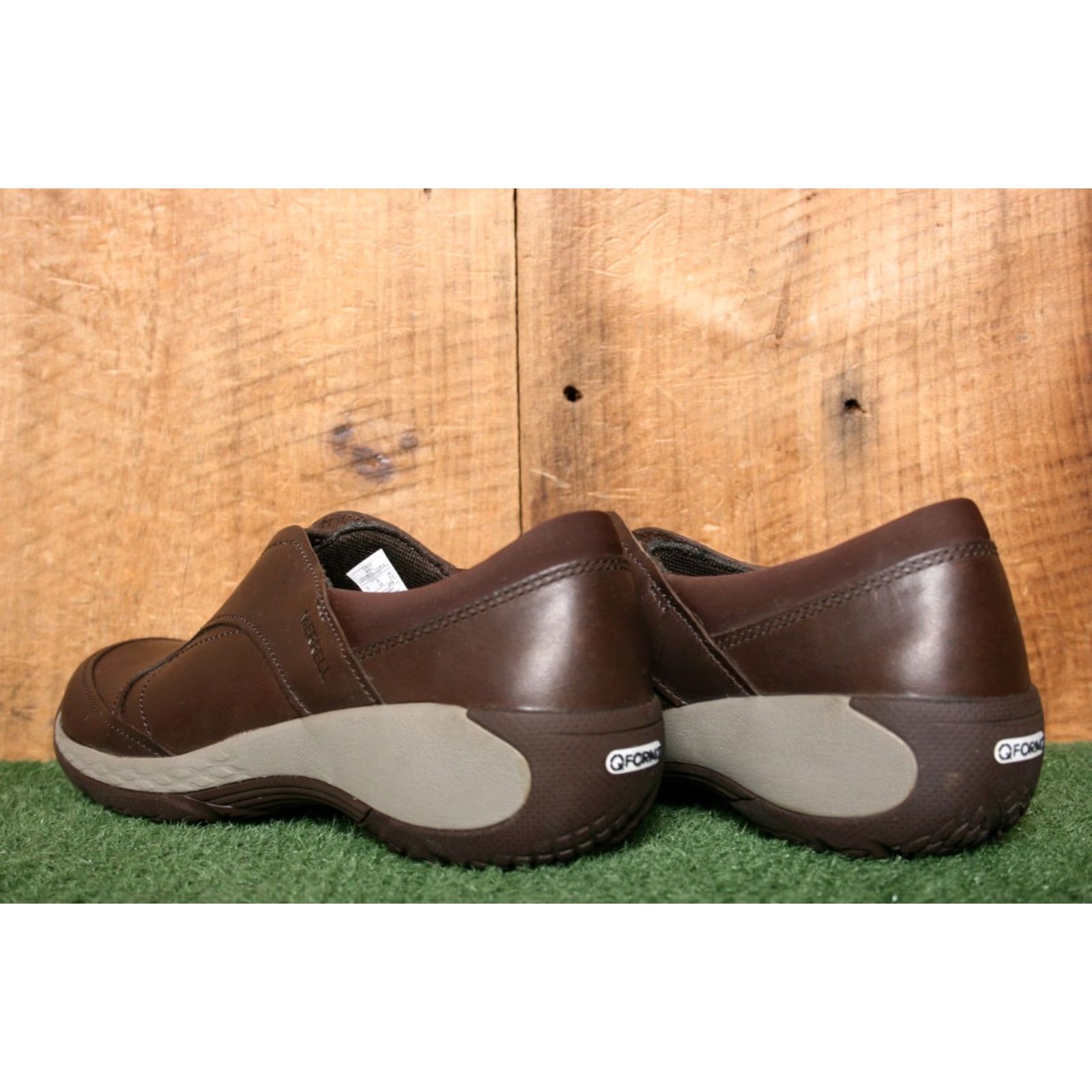 Merrell Merrell Encore Slip-On Moccasin Espresso Brown Leather Women's US 7 Slip-On Casual Shoes Size ONE SIZE - 3 Thumbnail