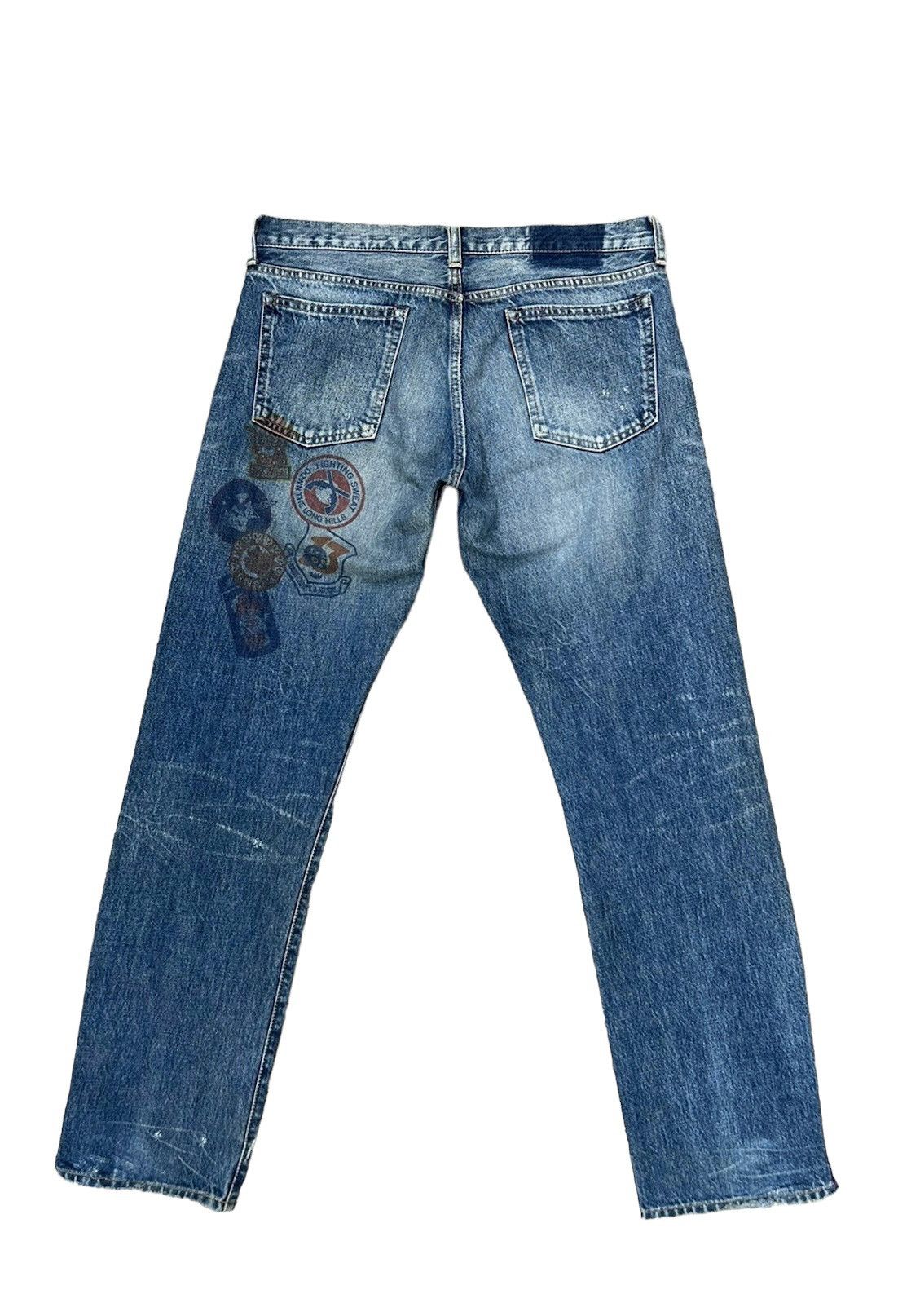 Vintage Vintage Rna Japan Printed Denim Jeans Size US 32 / EU 48 - 2 Thumbnail