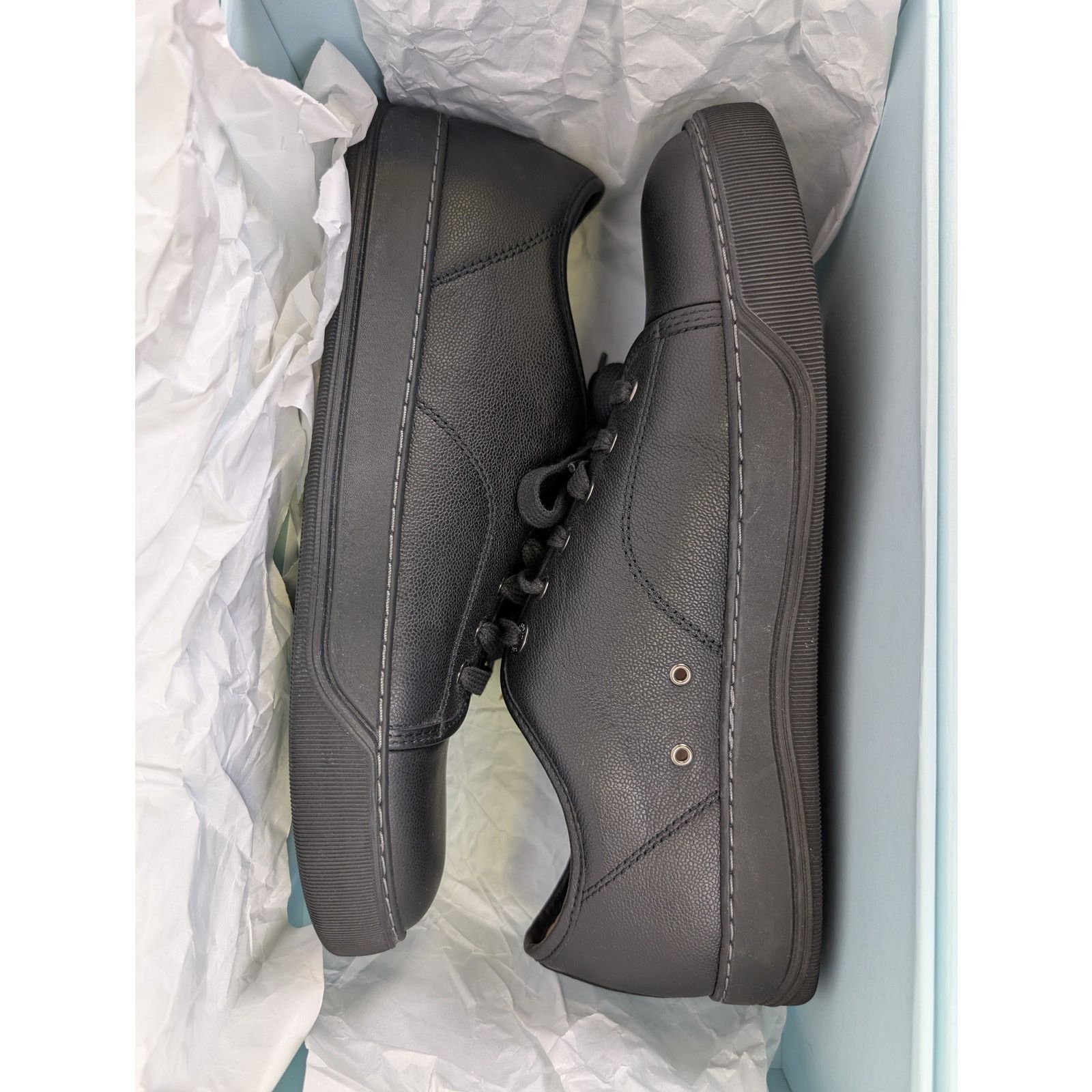 Lanvin o1rshd1 Men's Shoes Boots in Black Size US 8 / EU 41 - 19 Thumbnail