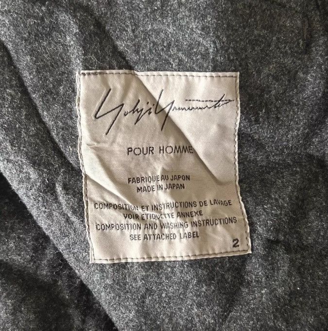 Yohji Yamamoto Yohji Yamamoto 16aw Old Grey Wool Coat 2412-Nextarrow Size US M / EU 48-50 / 2 - 4 Thumbnail