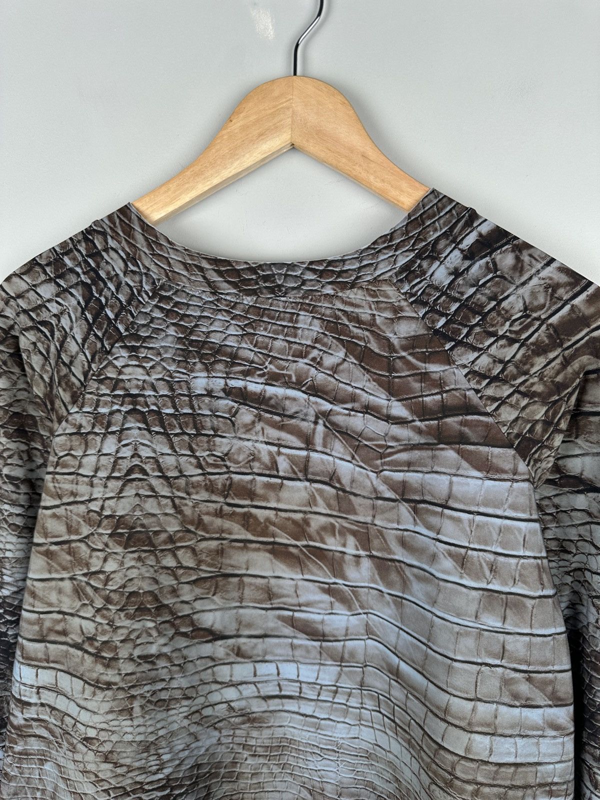 Hysteric Glamour Vintage Schella Kann Snake Print Jersey Long Sleeve Size XS / US 0-2 / IT 36-38 - 5 Thumbnail