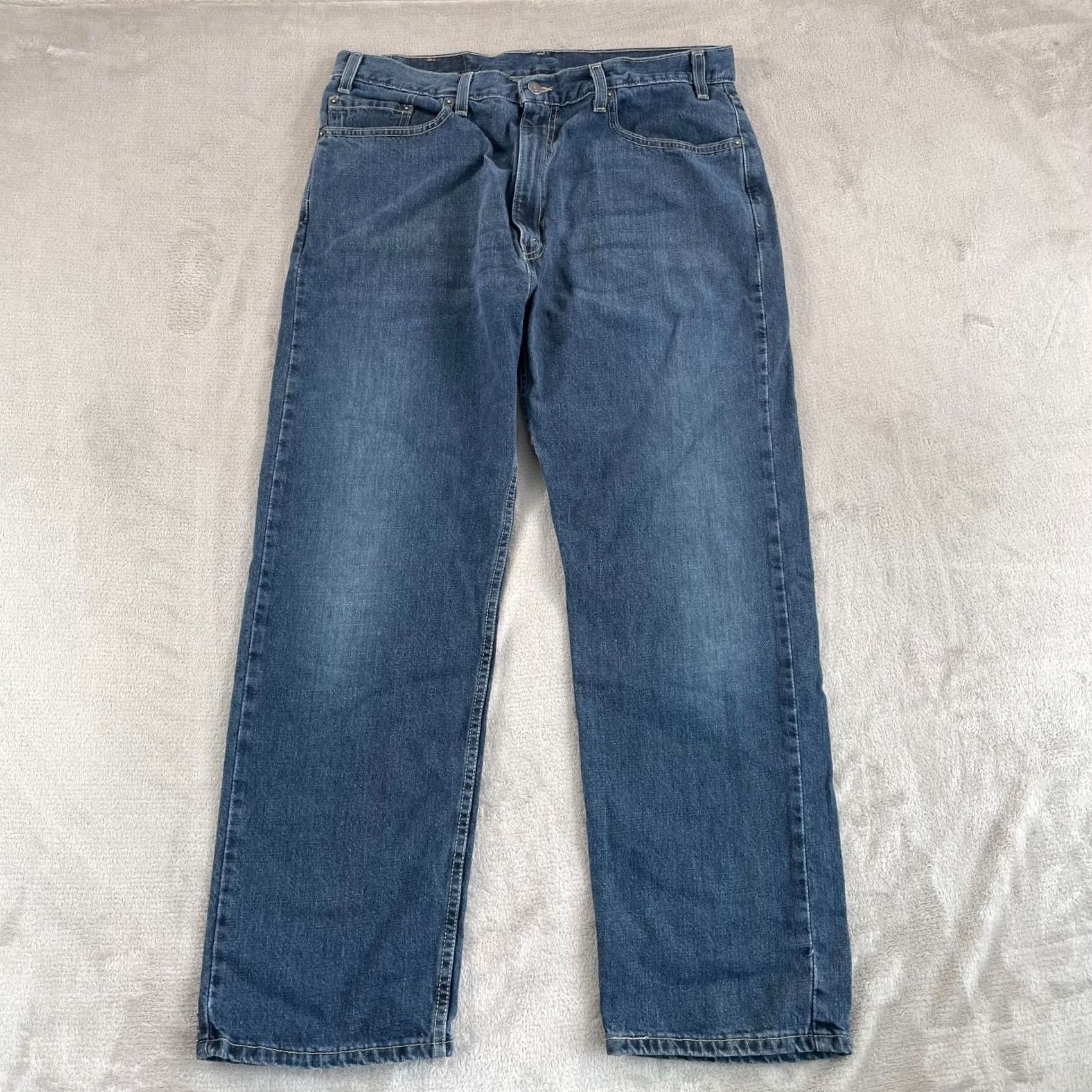 Levi's VINTAGE Levi's 505 Jeans Men 36x30 Blue Fade Regular Straight Leg USA Size US 36 / EU 52 - 3 Thumbnail