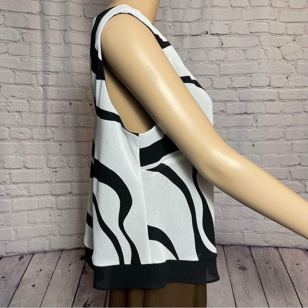 Other R&M Richards White Black Tank Top Size L Size L / US 10 / IT 46 - 4 Thumbnail