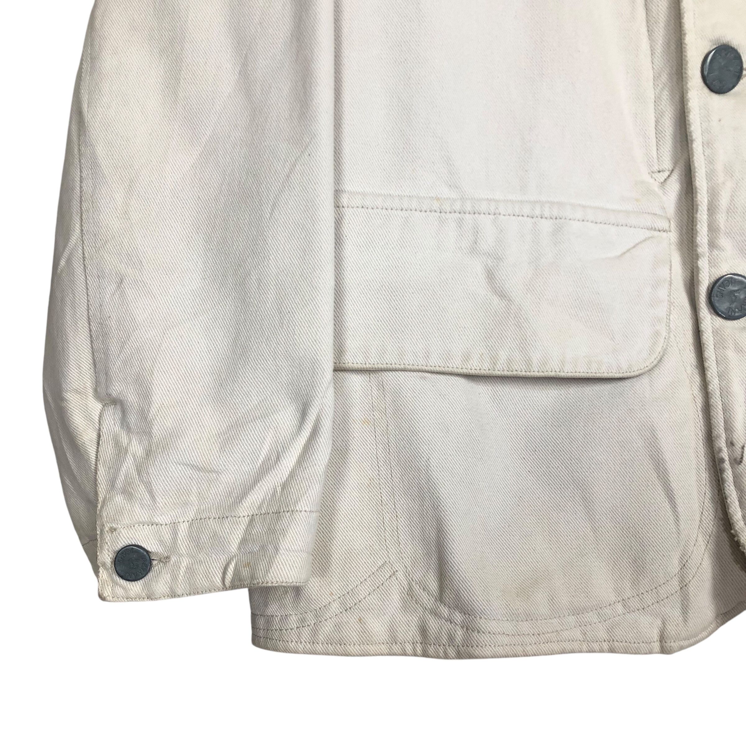 Giorgio Armani Vintage 90s Armani Jeans Chore Jacket Size US L / EU 52-54 / 3 - 3 Thumbnail