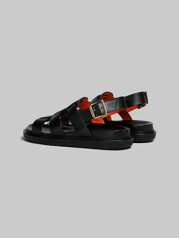 Marni o1w1db10824 Sandal in Black Size US 7 / IT 37 - 4 Thumbnail