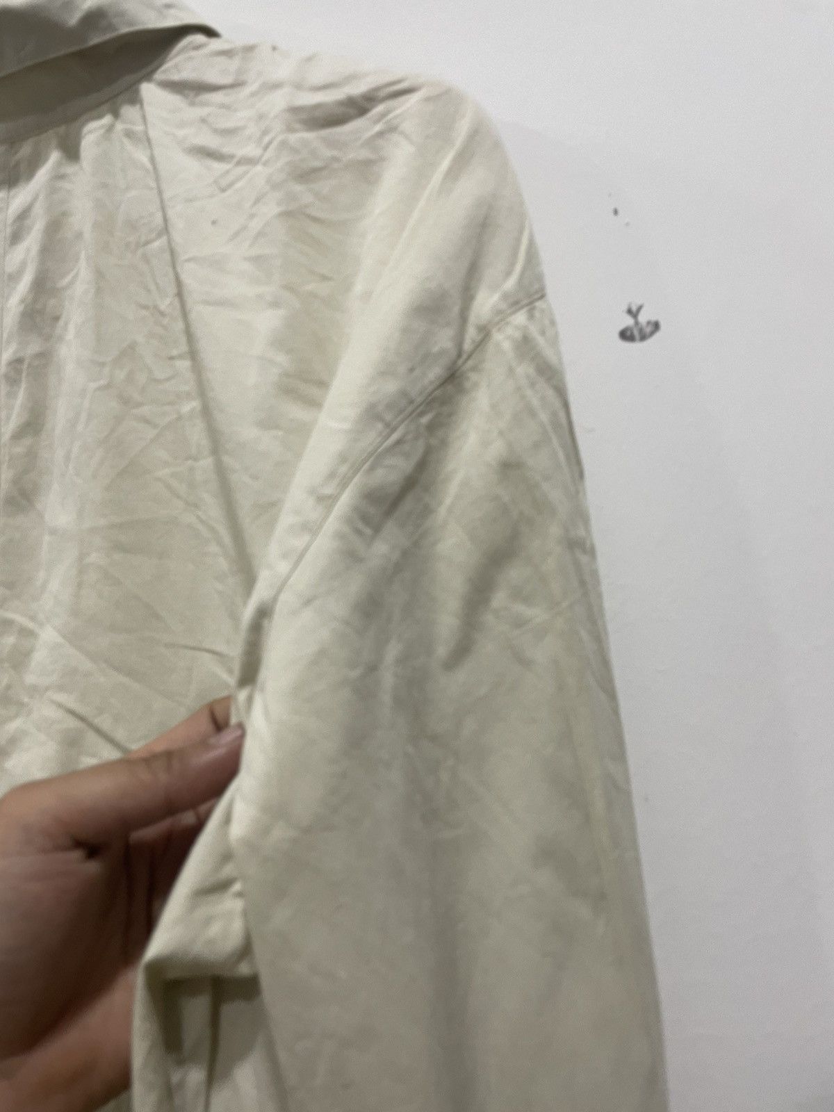 Miu Miu Miu Miu Elastane Khaki Button Up Shirt Size US M / EU 48-50 / 2 - 20 Thumbnail