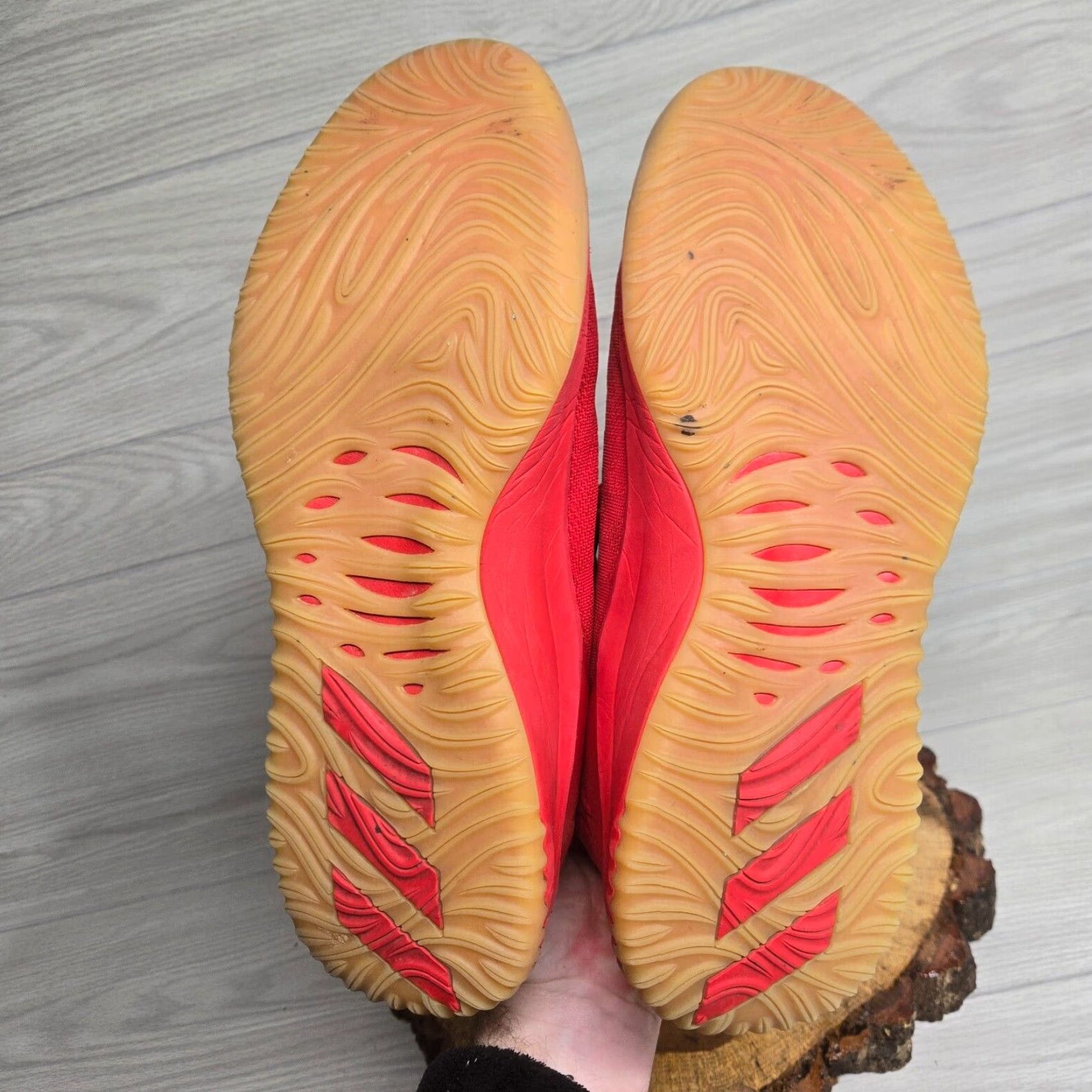 Adidas Adidas Dame 4 Low Top Basketball Sneakers Mens Size 15 Red CQ0186 Size US M / EU 48-50 / 2 - 6 Thumbnail