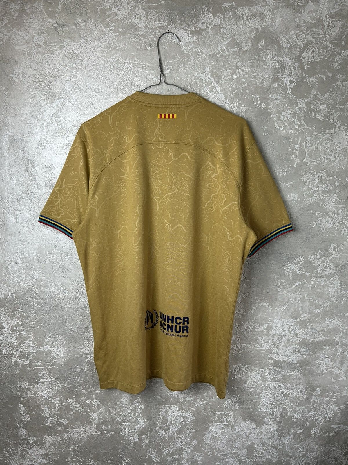 Nike Nike FC Barcelona 2022/23 Away Jersey - Olympic Gold Size US M / EU 48-50 / 2 - 6 Thumbnail