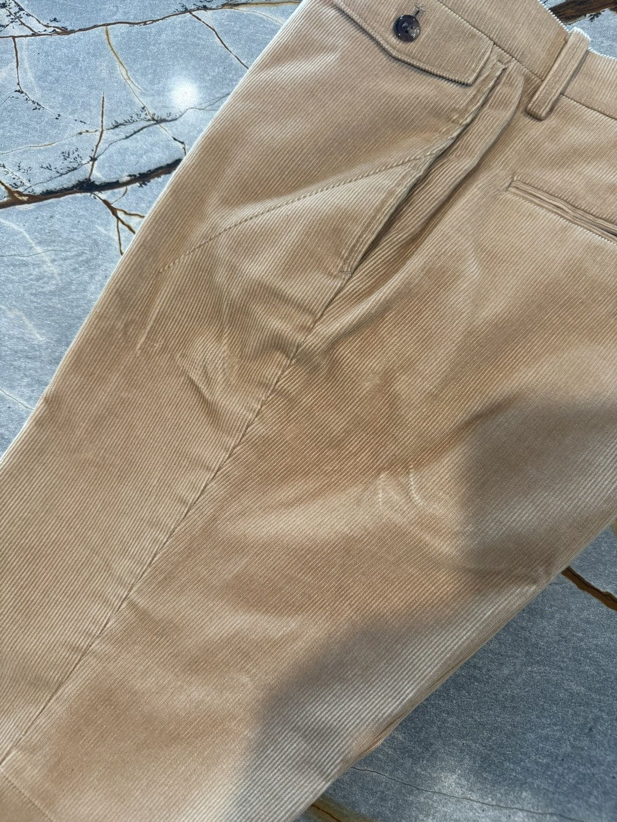 Undercover RARE!! Undercoverism Size 3 Tan Bootcut Corduroy Slacks Size US 31 - 7 Thumbnail