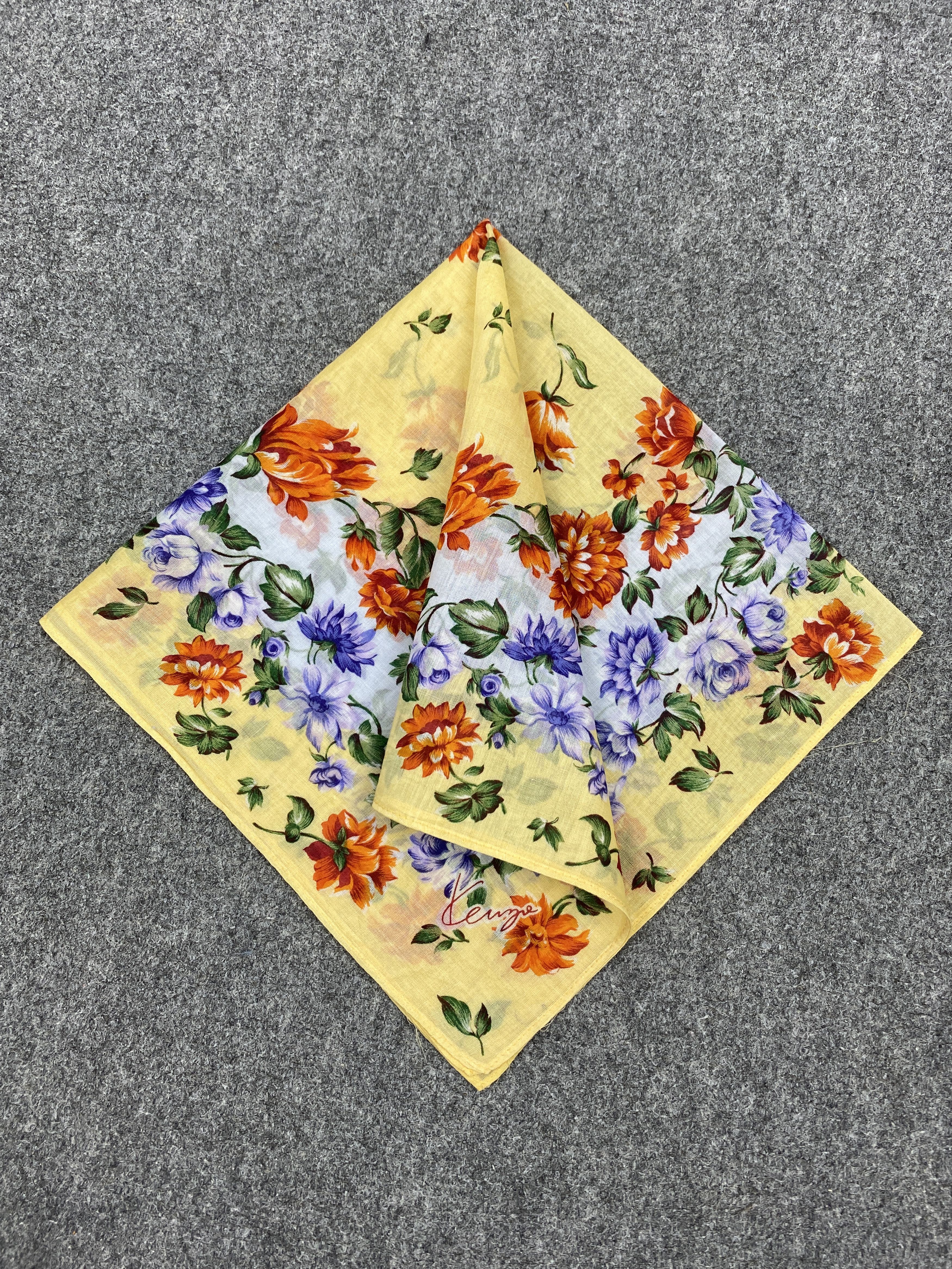 Kenzo Kenzo Handkerchief / Bandana / Neckerchief HKC0286 Size ONE SIZE - 3 Thumbnail