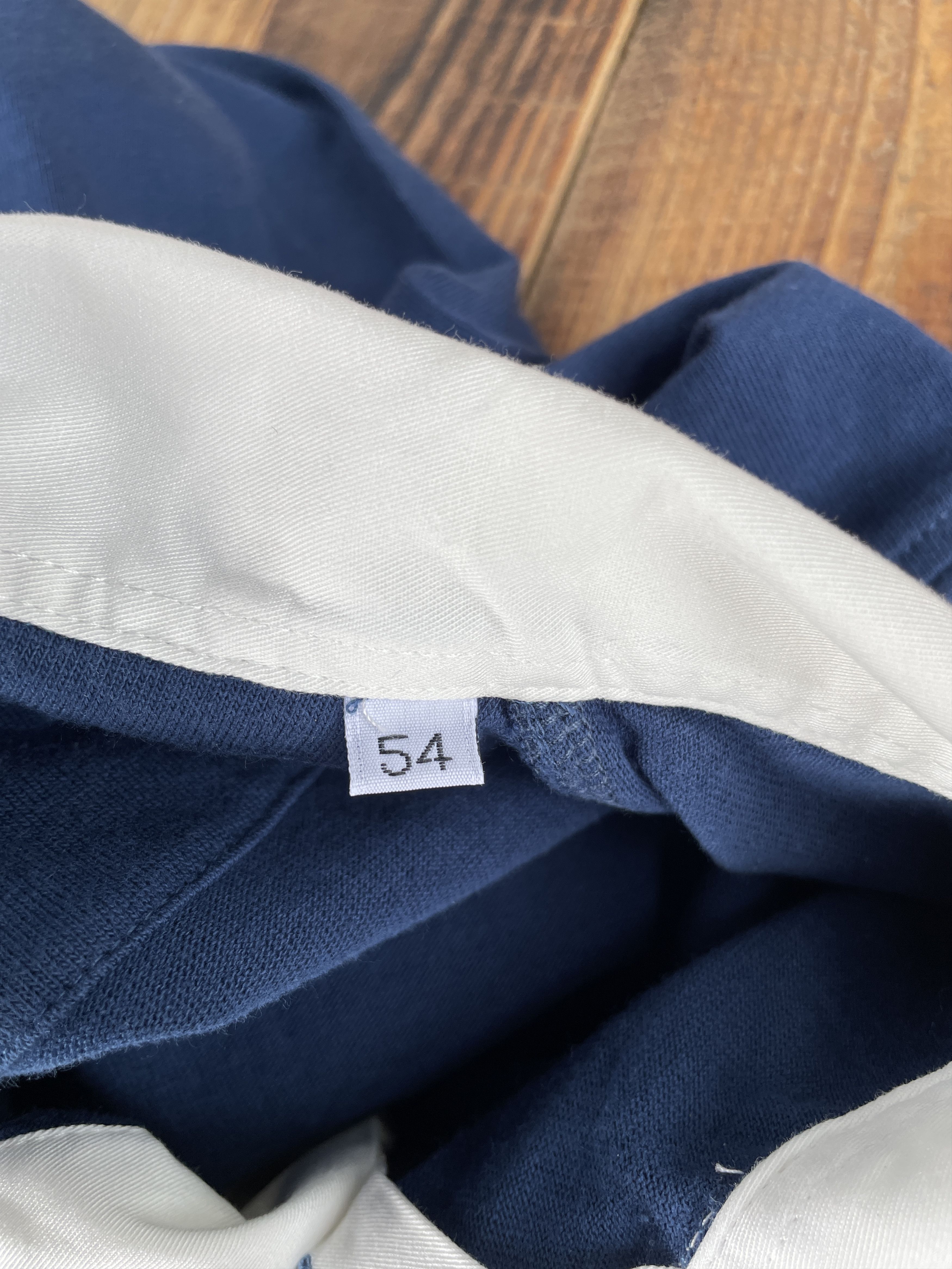 Canali Canali Sportsweat Cotton Navy Blue Rugby Shirt Size EUR 54 Size US XL / EU 56 / 4 - 7 Thumbnail