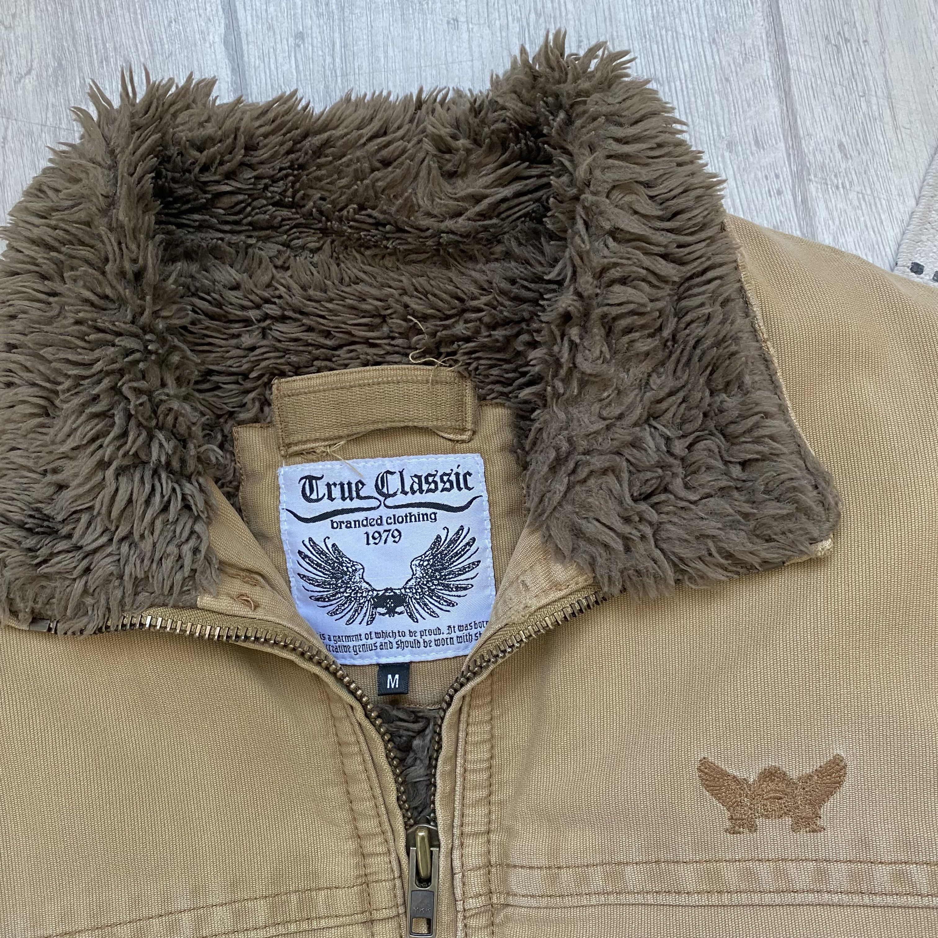 Hysteric Glamour Vintage Thrashed Carhartt Style Faux Fur Sherpa work jacket Size US M / EU 48-50 / 2 - 10 Thumbnail
