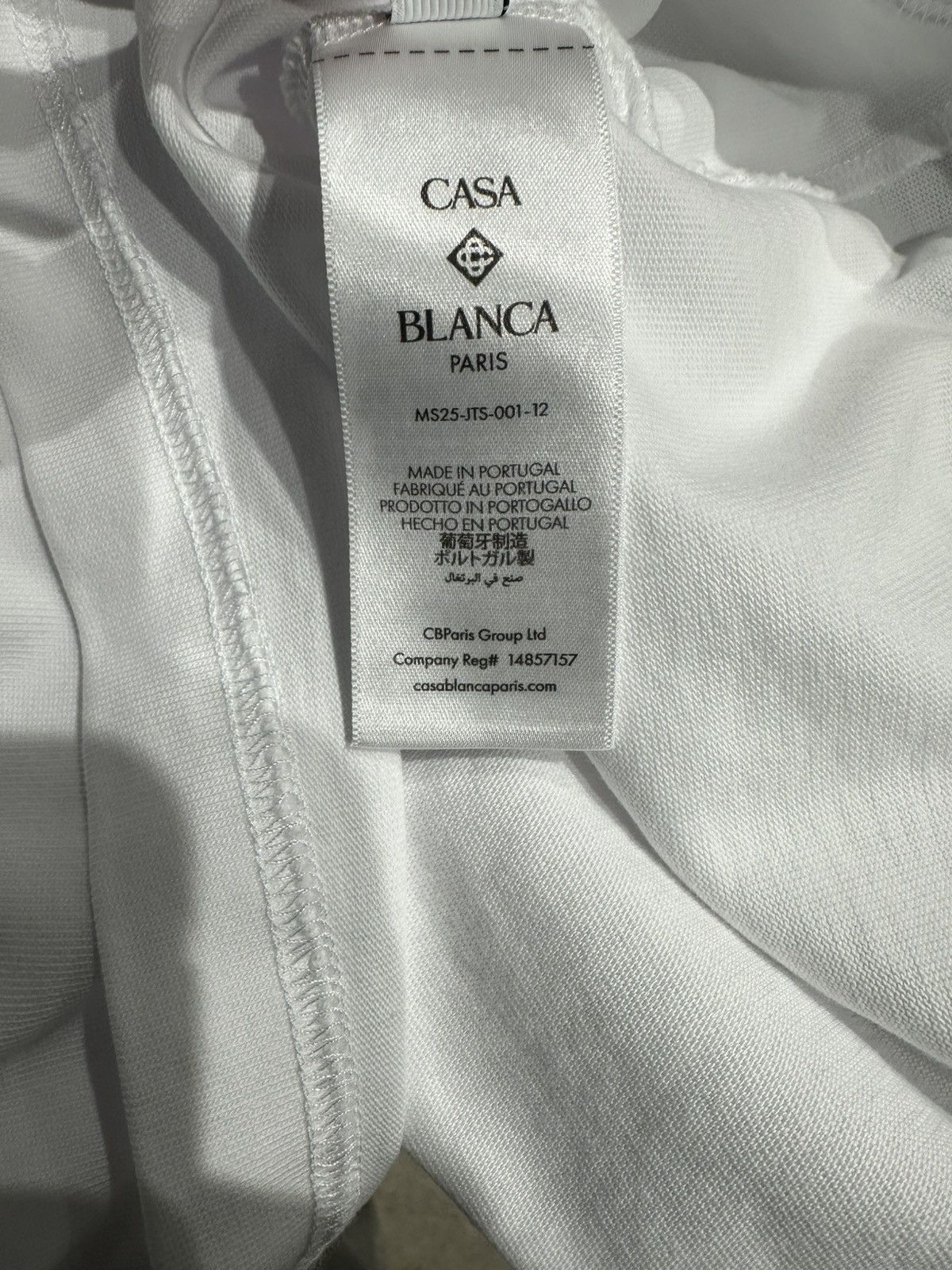 Casablanca CASABLANCA - LA Days Printed T-shirt White Size US S / EU 44-46 / 1 - 6 Thumbnail