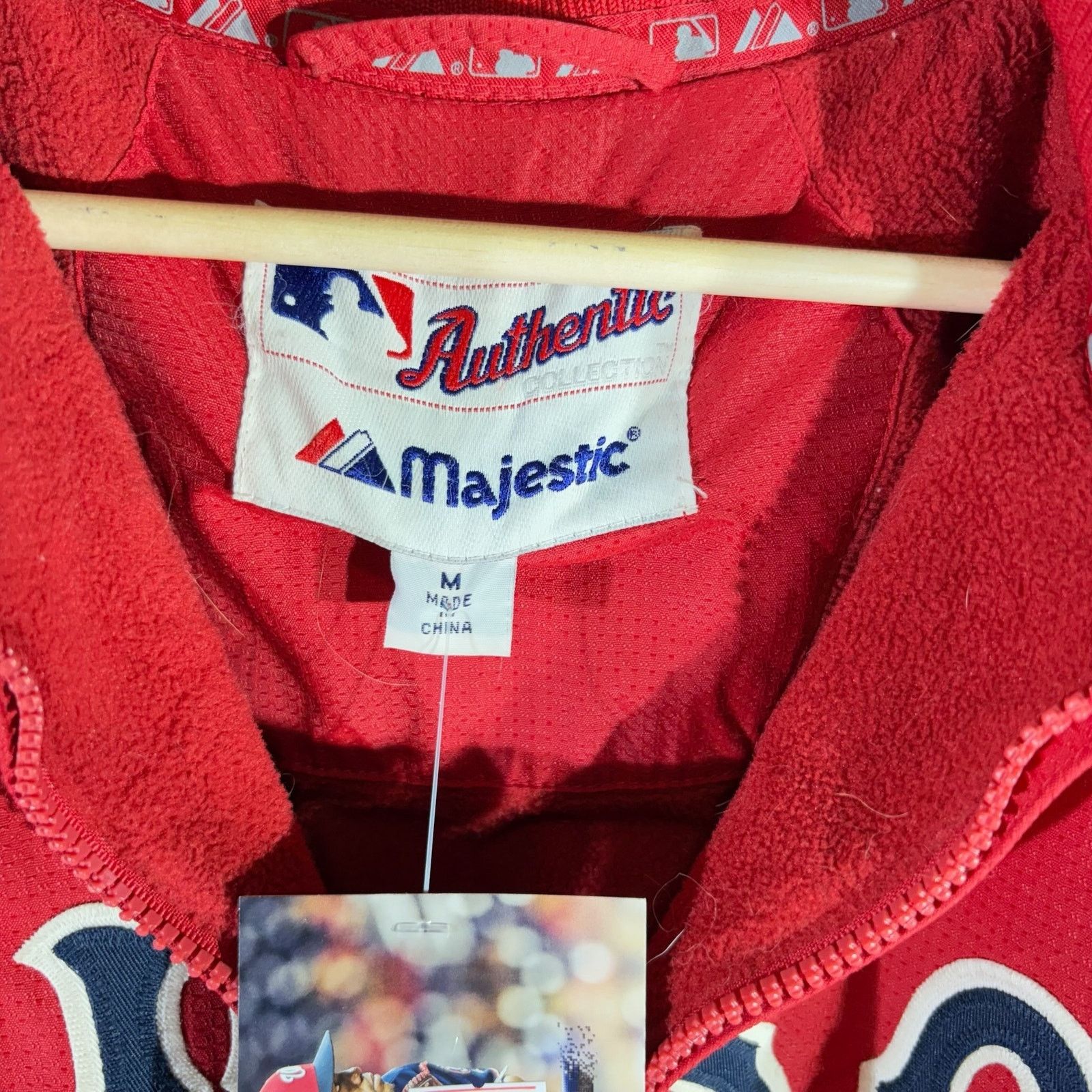 Majestic Vintage Majestic Boston Red Sox Bomber Jacket M Size US M / EU 48-50 / 2 - 7 Thumbnail