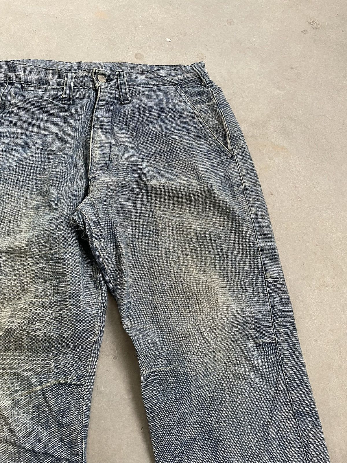 Japanese Brand ENUFIROH DENIM PANT Size US 30 / EU 46 - 3 Thumbnail