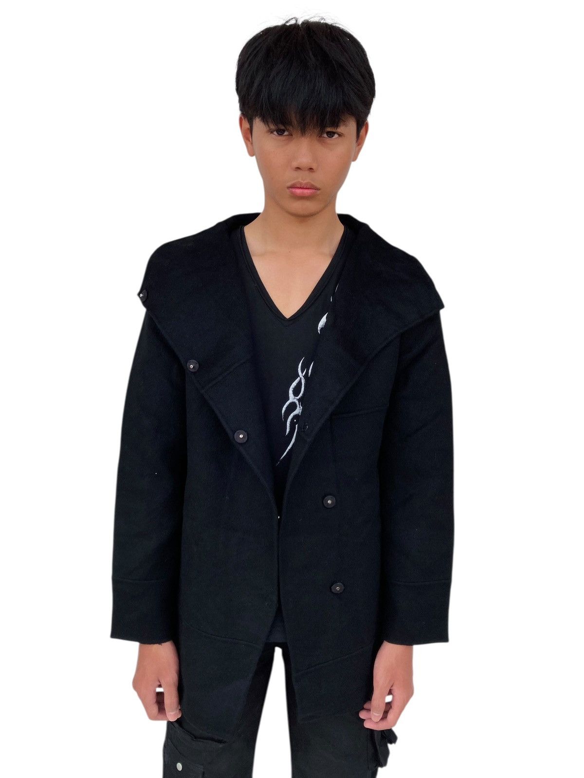 BUFFALO BOBS 2000s Ritsuko Shirahama - Avant Garde Style Jacket Size US M / EU 48-50 / 2 - 3 Thumbnail