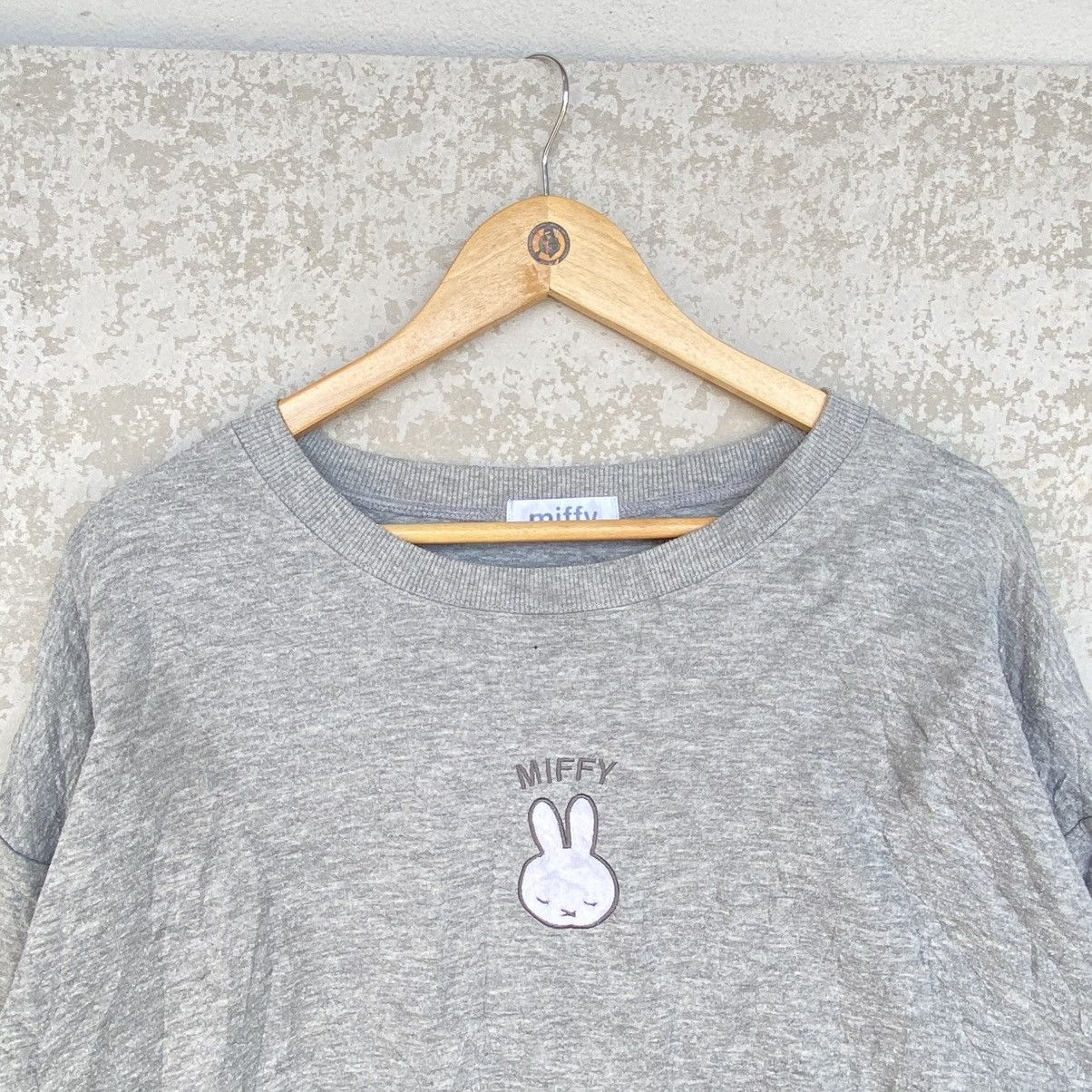 Other Vintage Miffy Small Embroidered Crewneck Sweatshirt Gray Size US XL / EU 56 / 4 - 4 Thumbnail