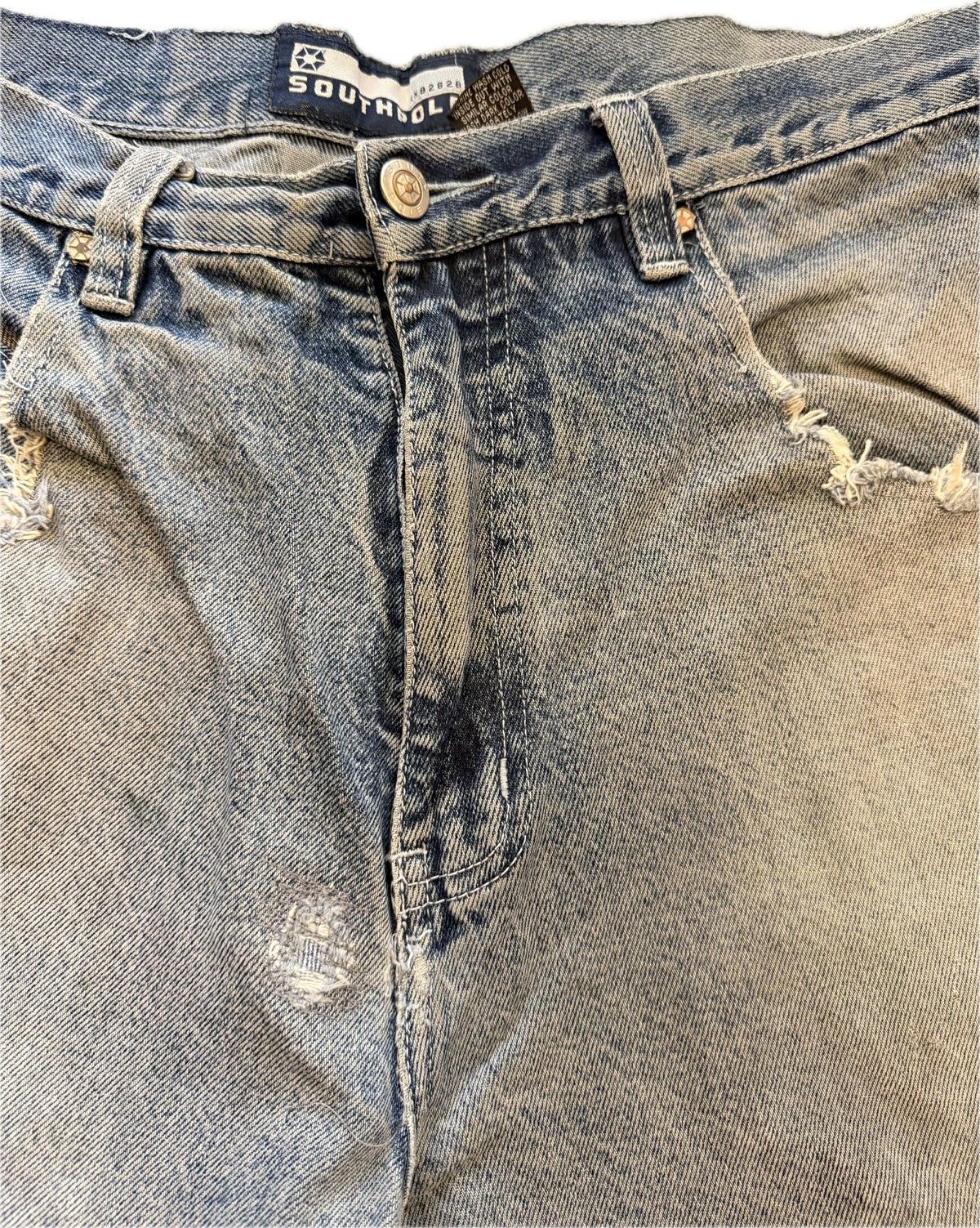 Southpole Distressed Baggy Southpole Carpenter Jeans Size US 34 / EU 50 - 8 Thumbnail