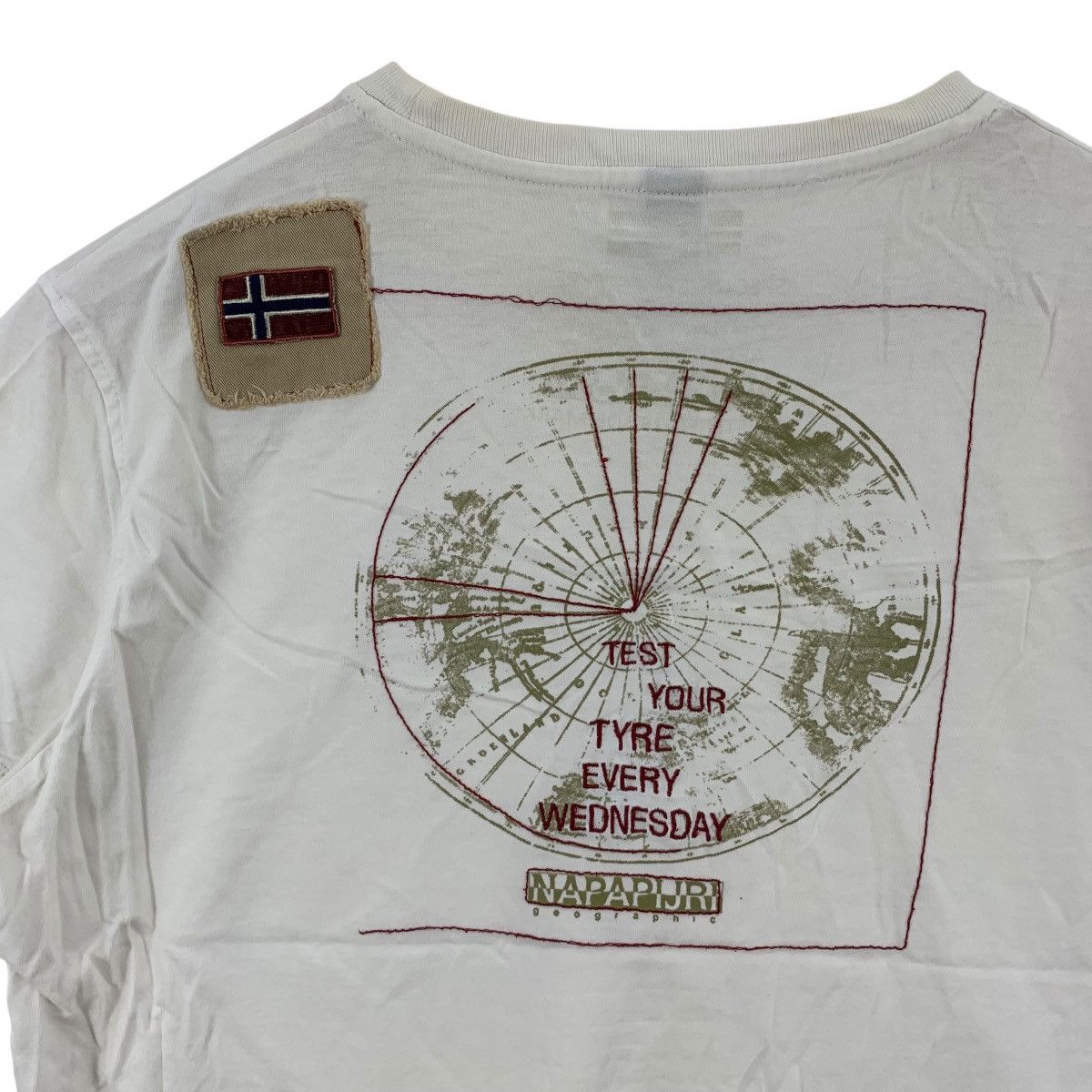 Napapijri NAPAPIJRI SPECIAL SERIES Collection Geographic Tee Shirt Top Size S / US 4 / IT 40 - 6 Thumbnail