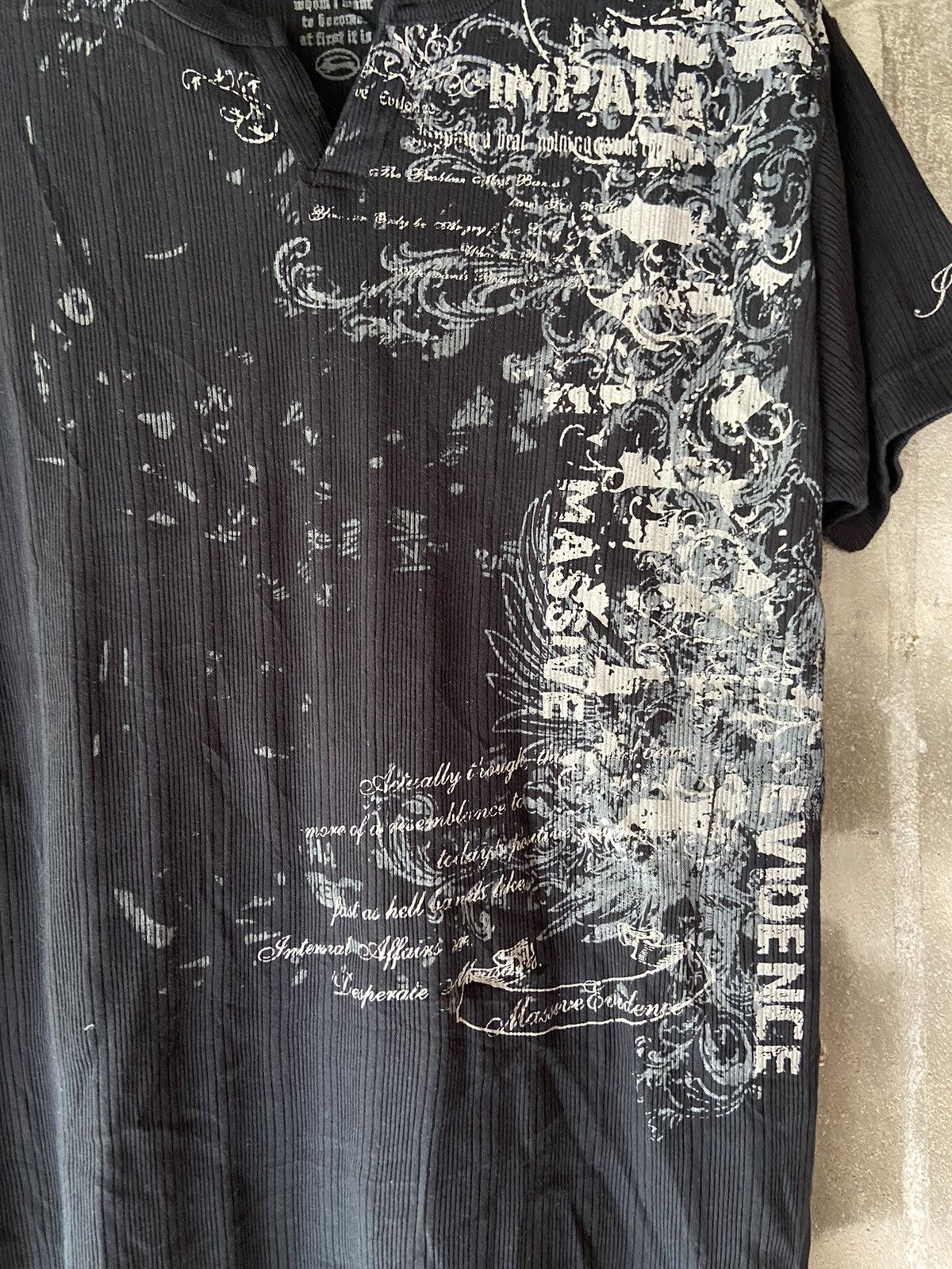 Beauty Beast × Hysteric Glamour × Japanese Brand JAPANESE IMPALA POEM QUOTED TEE Size US L / EU 52-54 / 3 - 5 Thumbnail