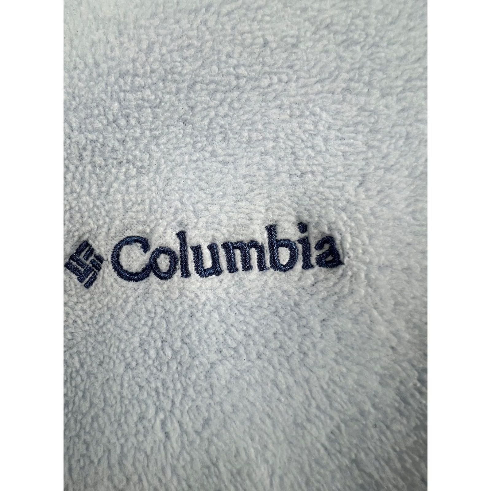 Vintage Columbia Jacket Womens M Blue Fleece Full Zip Hiking National Parks Great Smoky Mountains Tailored Pockets Womens Size M / US 6-8 / IT 42-44 - 5 Thumbnail