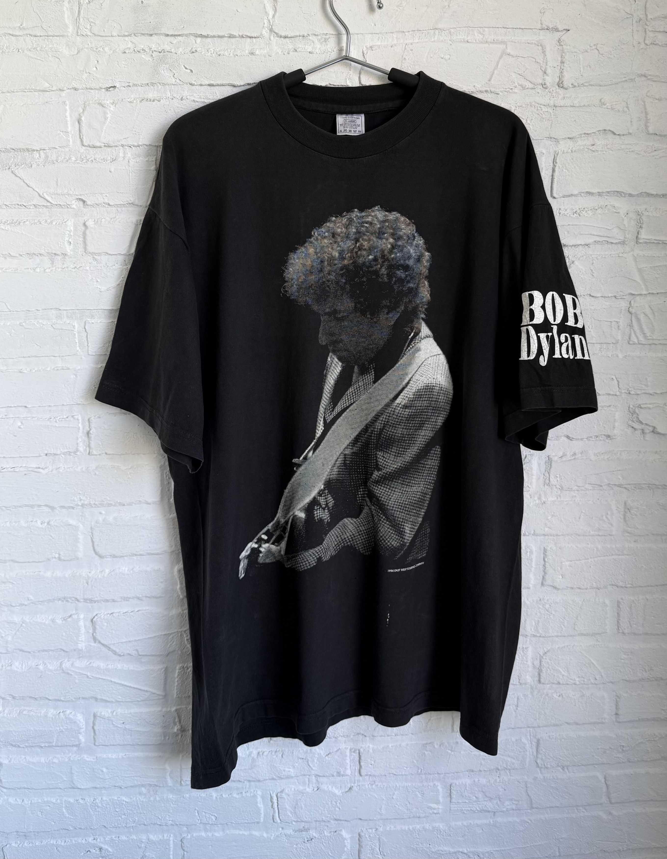 Band Tees × Vintage Vintage 90s 1994 Bob Dylan t-shirt Size US XL / EU 56 / 4 - 1 Thumbnail