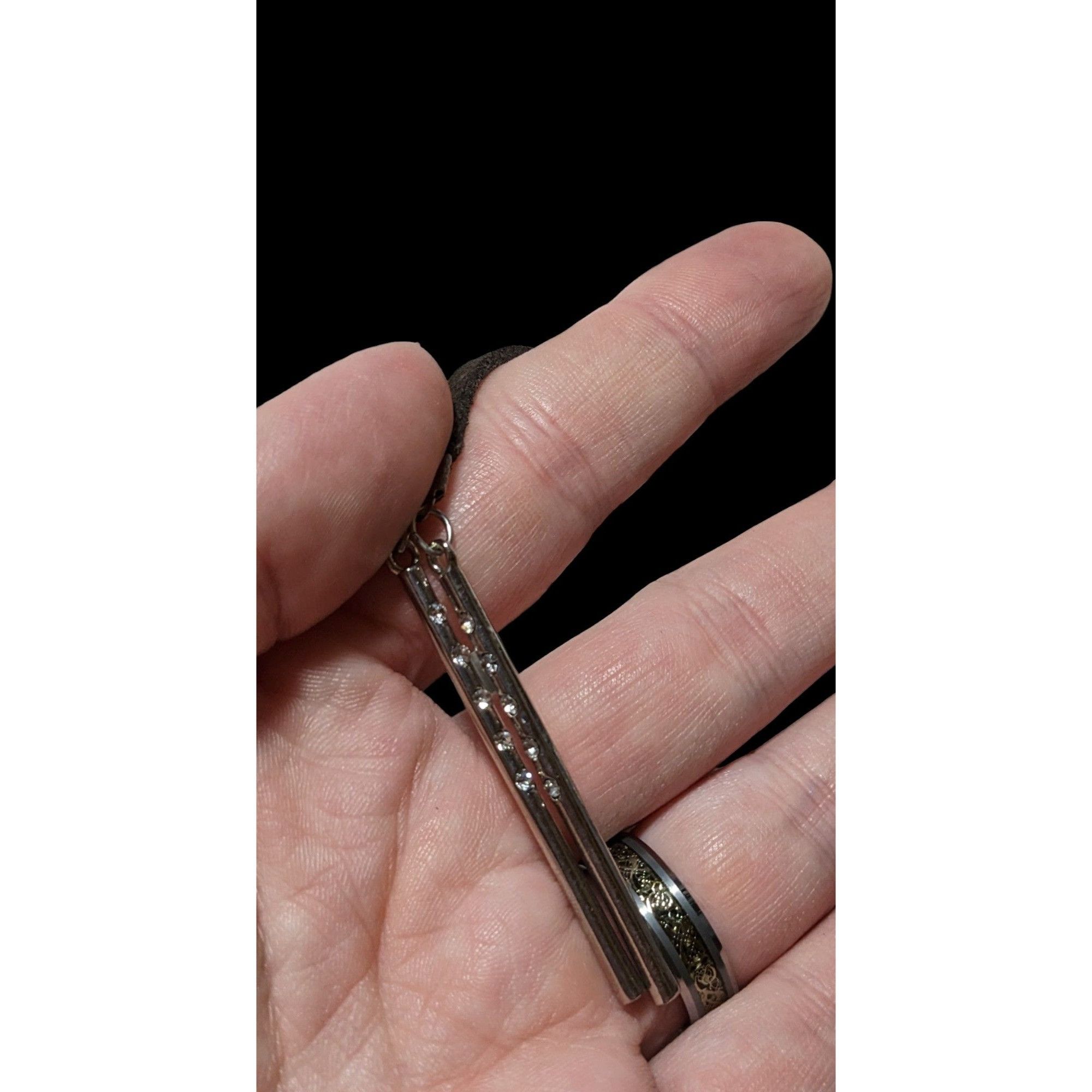 Other NY Collection Faux Leather Bolo Charm Necklace Size ONE SIZE - 4 Thumbnail