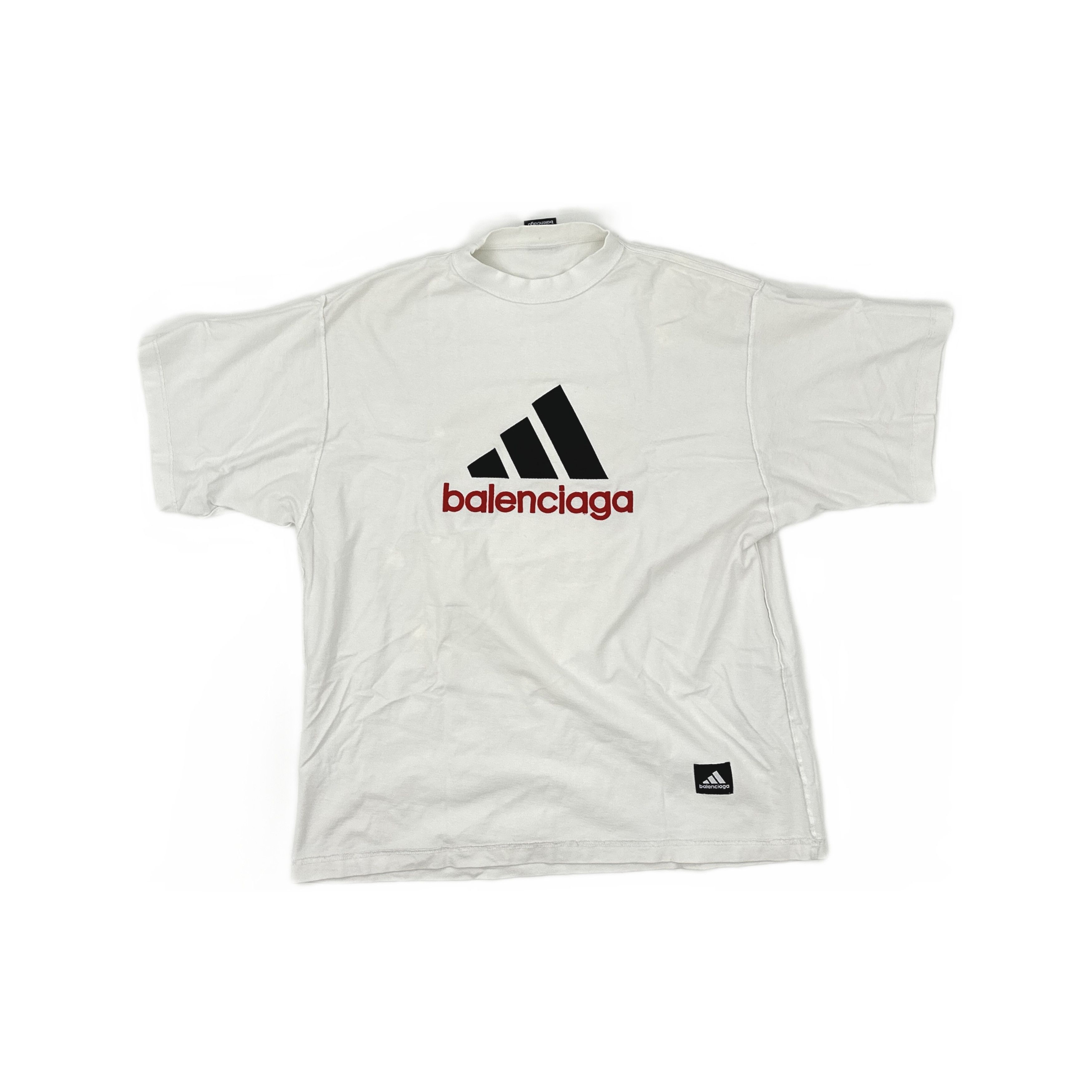 Balenciaga Balenciaga Adidas Collaboration Short Sleeve T-Shirt