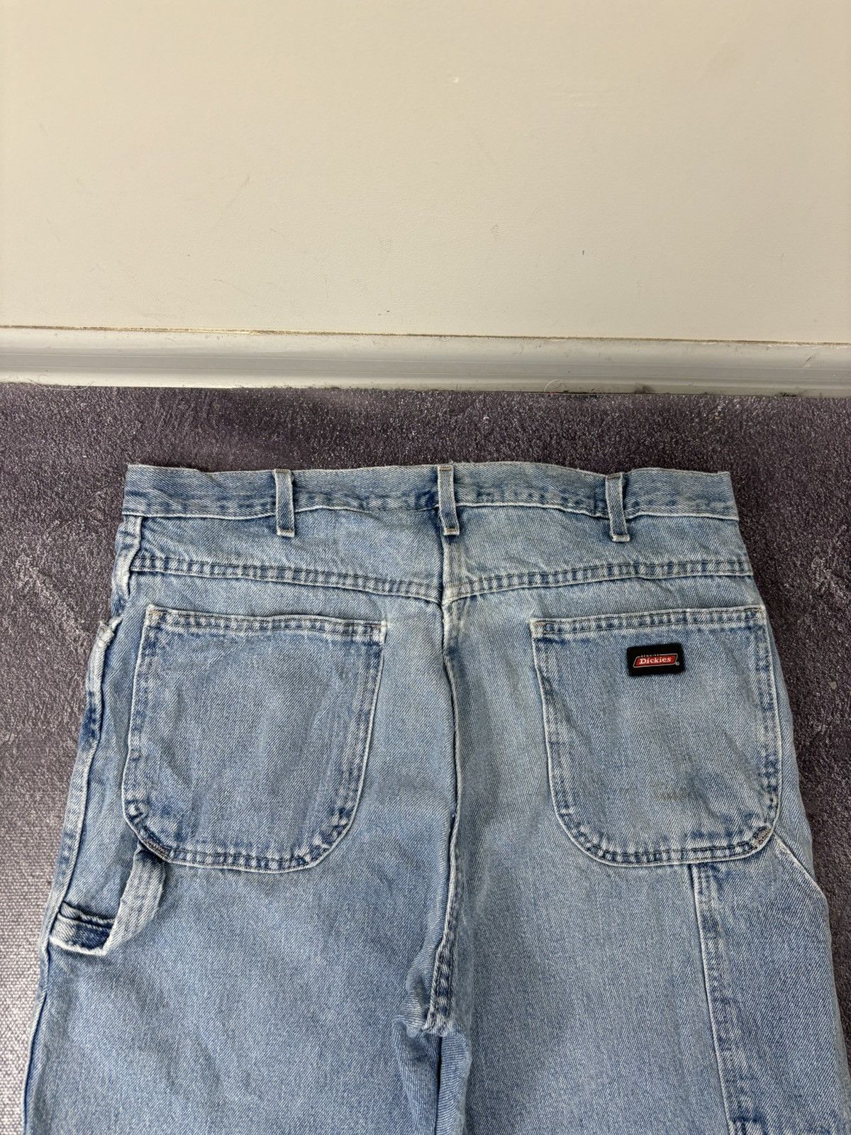 Dickies Vintage Dickies Relaxed Fit Light Blue Denim Shorts Jorts Size US 36 / EU 52 - 4 Thumbnail