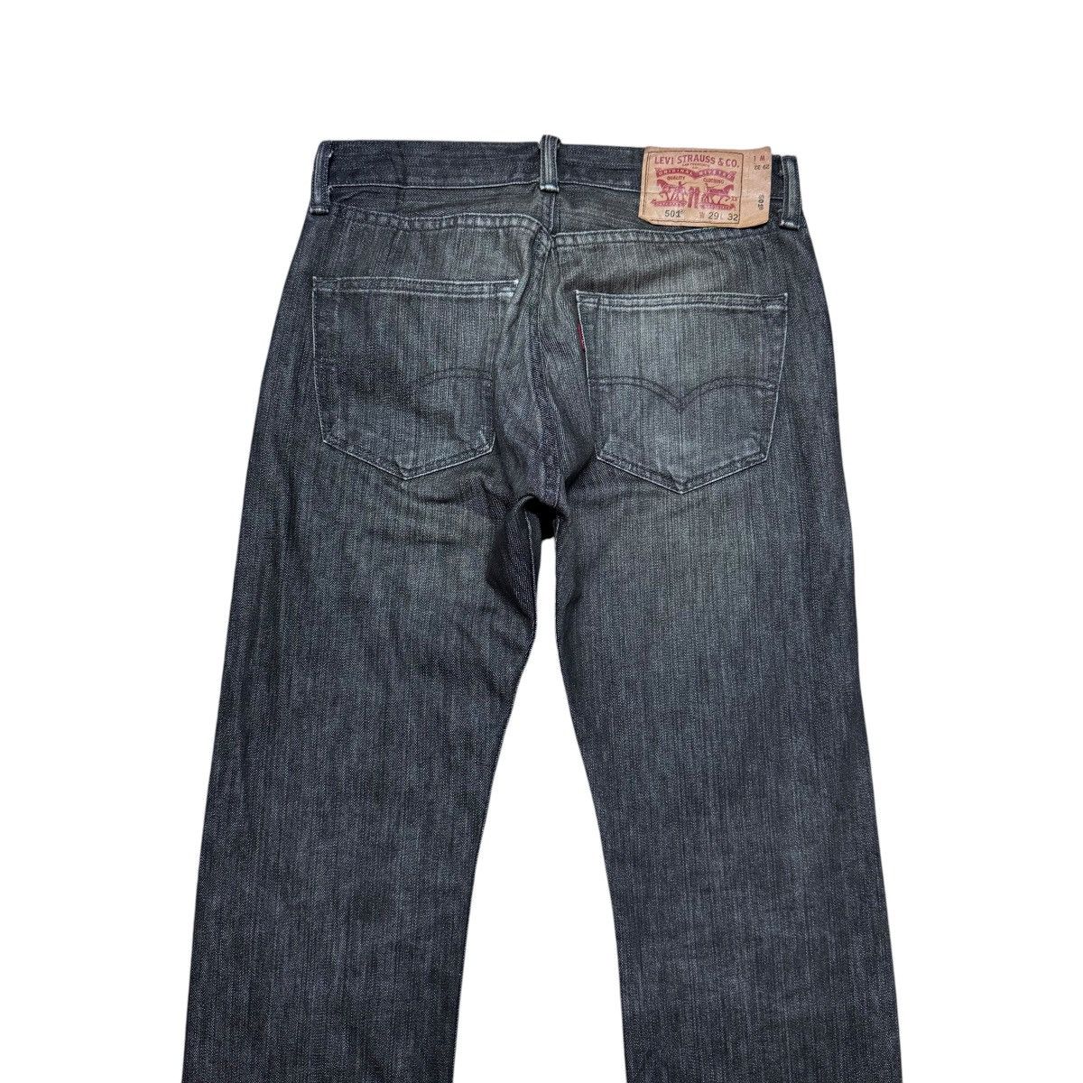 Levi's Levis 501 Black Denim Jeans Size US 30 / EU 46 - 9 Thumbnail