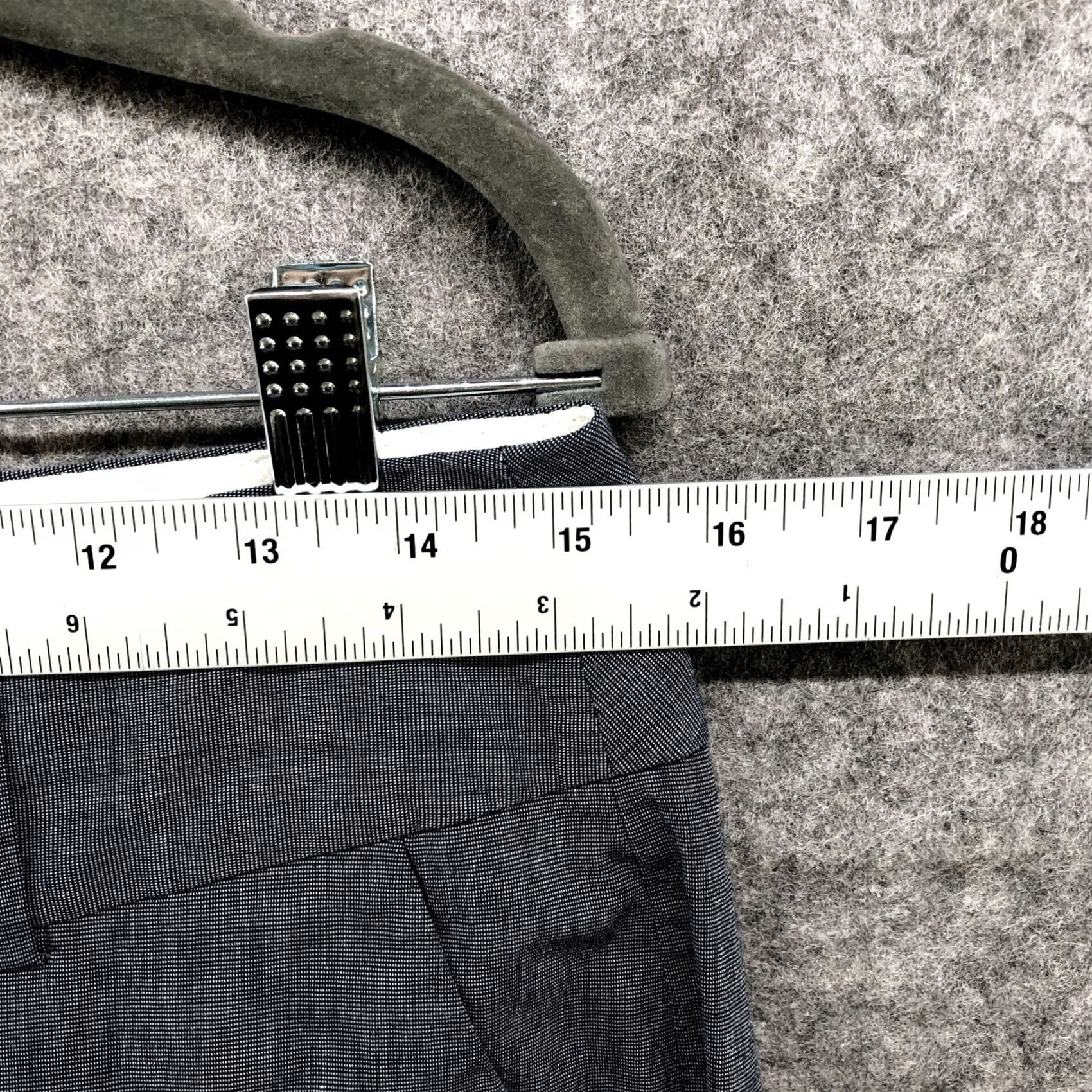 Banana Republic Banana Republic Martin Fit Pants Womens 6 Gray Mid Rise Straight Stretch Dress Pants Size 28" / US 6 / IT 42 - 6 Thumbnail
