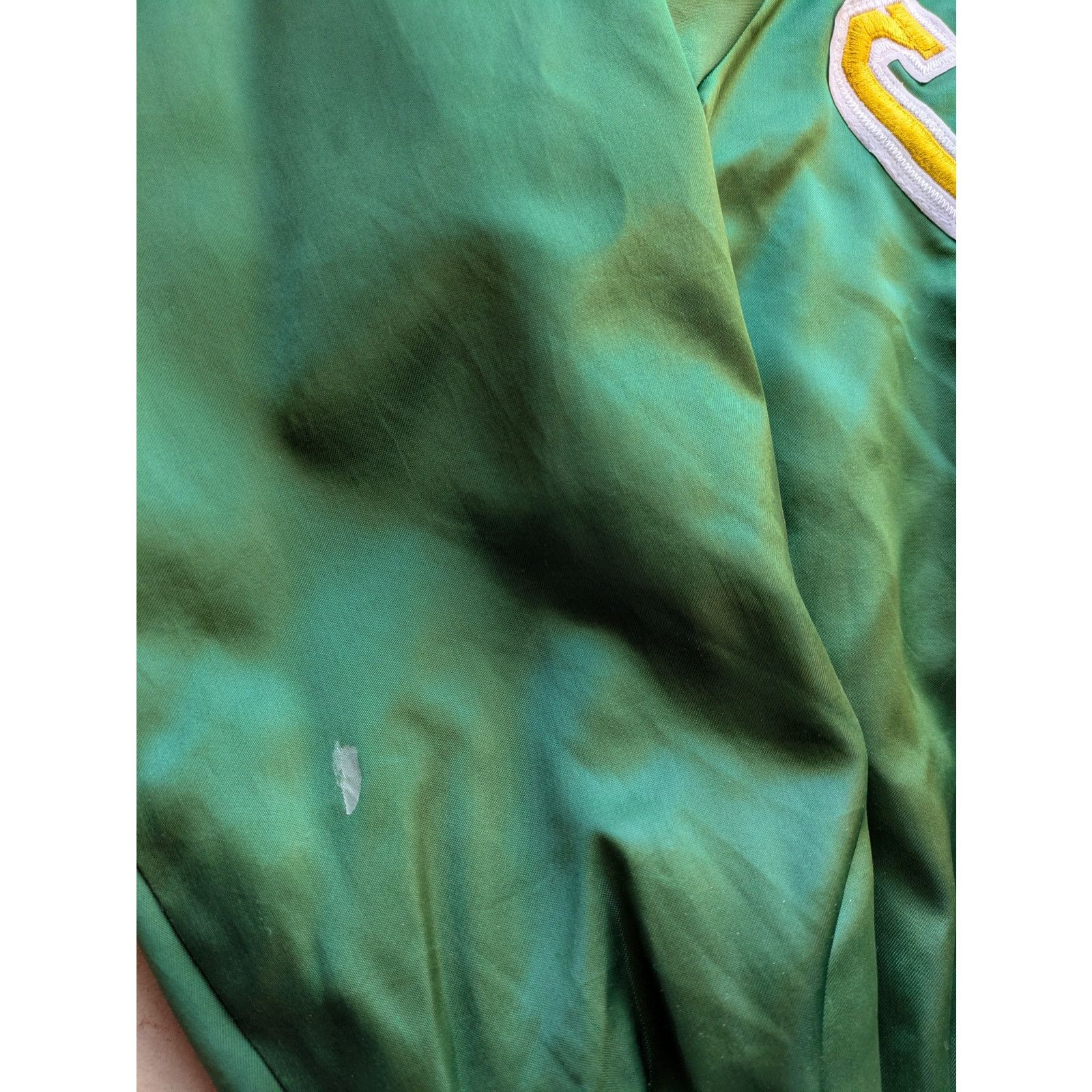 NBA × Starter Boston Celtics 80s CHALK LINE satin bomber L NBA vtg St Pats Size US XL / EU 56 / 4 - 3 Thumbnail