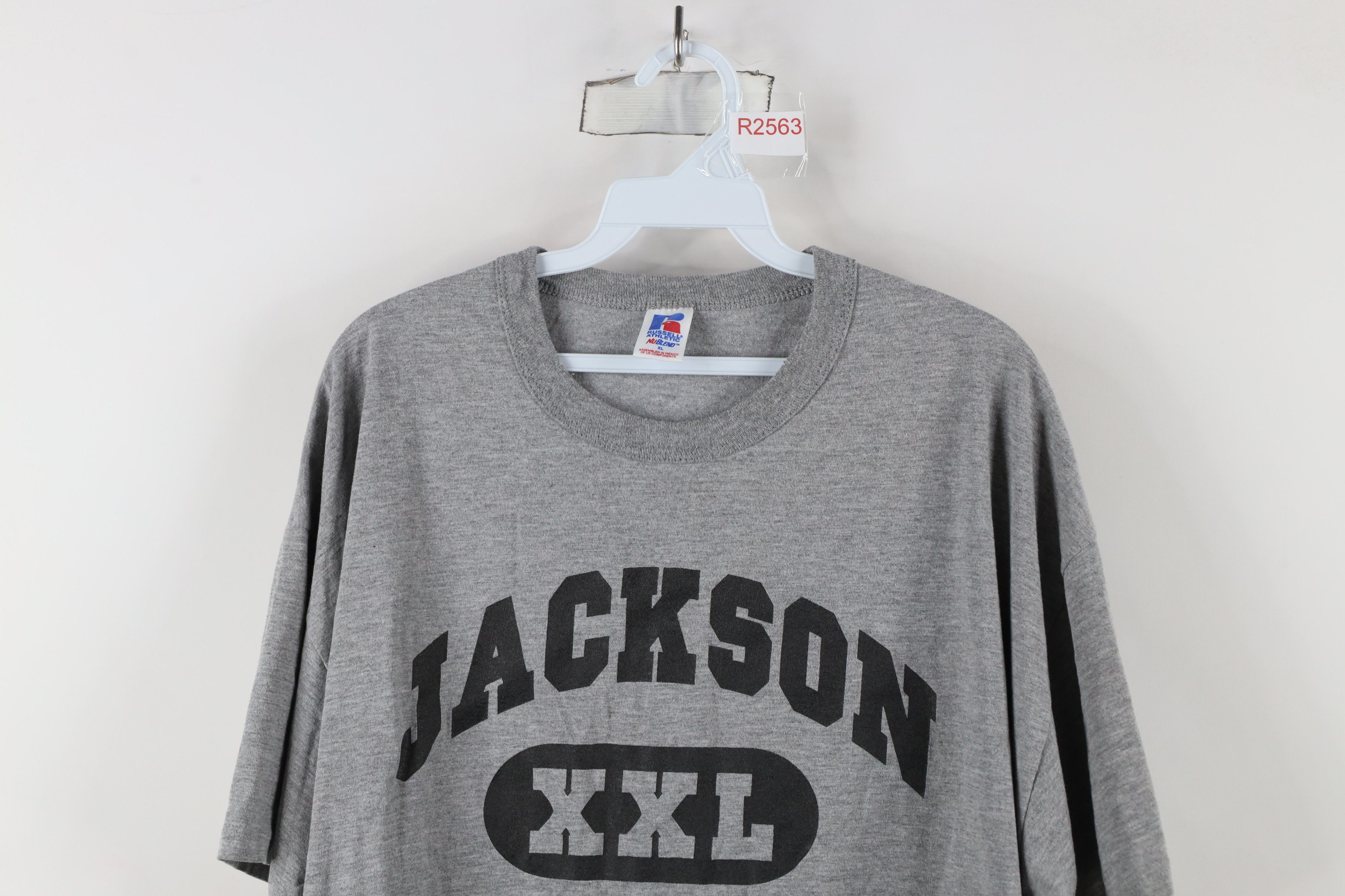Russell Athletic × Vintage Vintage 90s Russell Athletic Jackson Bombers T-Shirt Size US XL / EU 56 / 4 - 2 Thumbnail