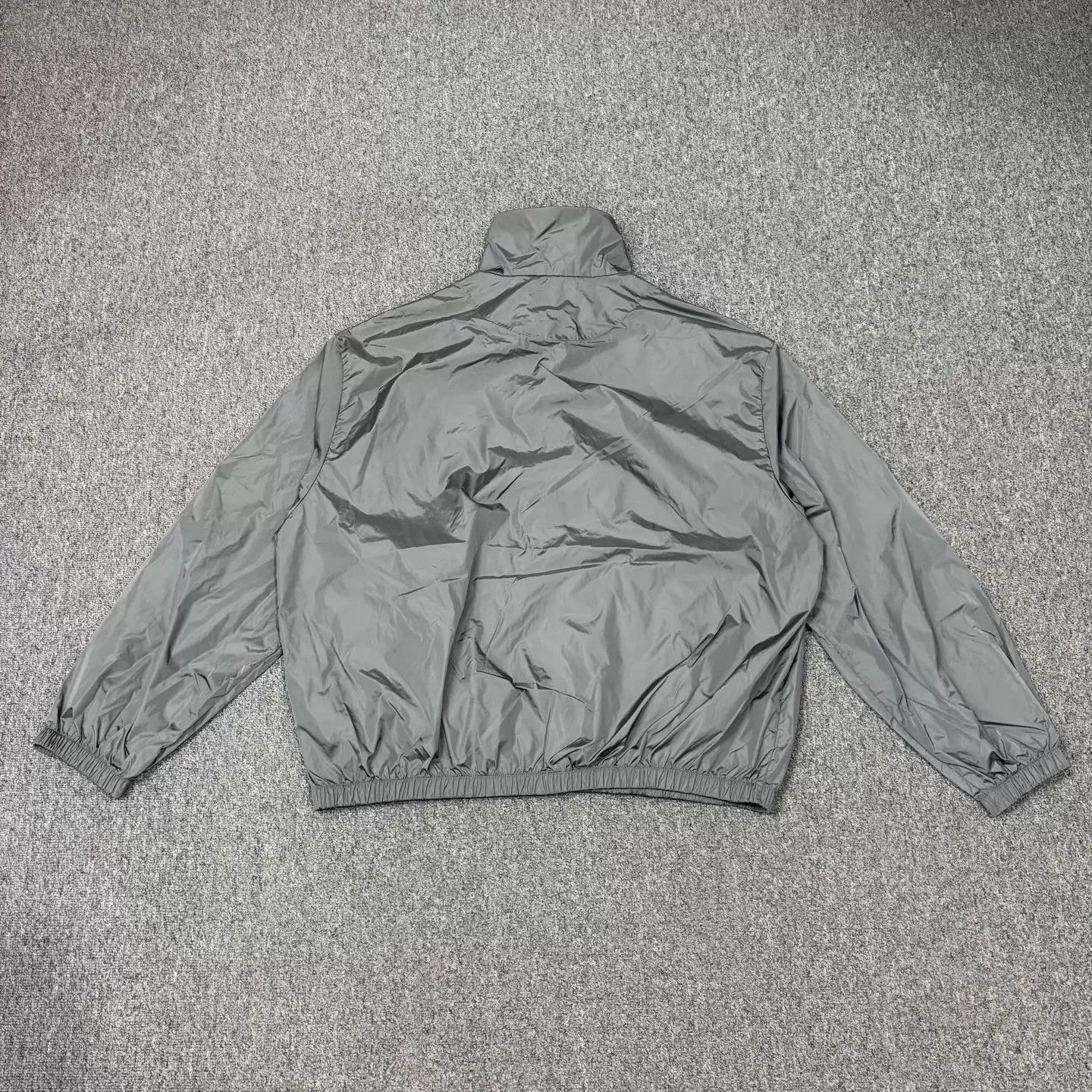Prada Prada Silver Gray Tri Logo Nylon Jacket M/L NWT Size US L / EU 52-54 / 3 - 2 Thumbnail