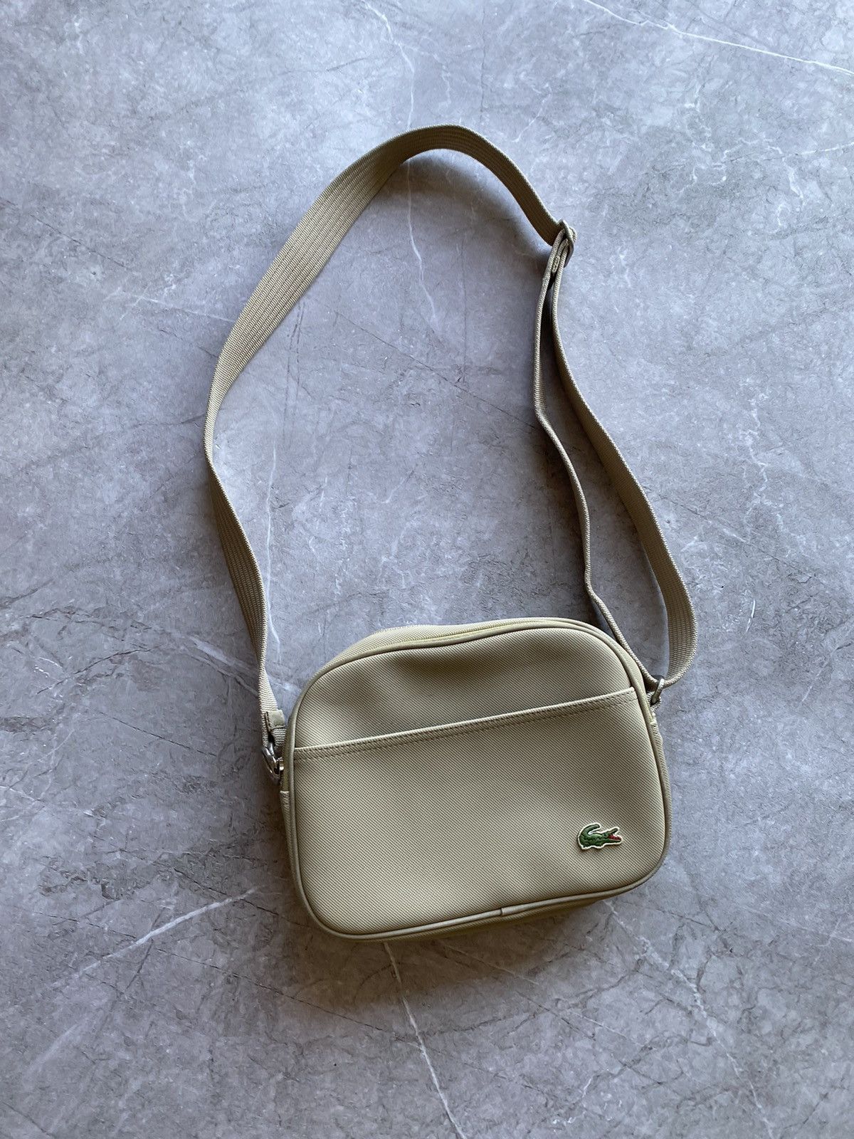 Lacoste Vintage Y2K Lacoste Crossbody Messenger Bag Adjustable Strap Size ONE SIZE - 2 Thumbnail