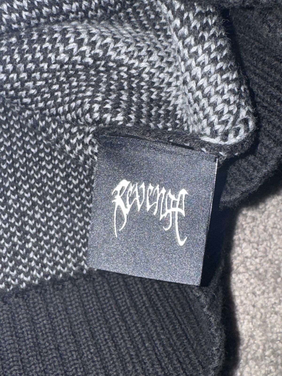 Revenge REVENGE black cherub knit sweater Size US XXL / EU 58 / 5 - 3 Thumbnail