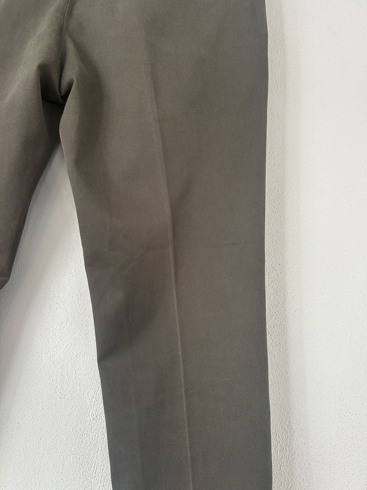Prada Olive Green Slim-Fit Chino Pants Size US 34 / EU 50 - 12 Thumbnail