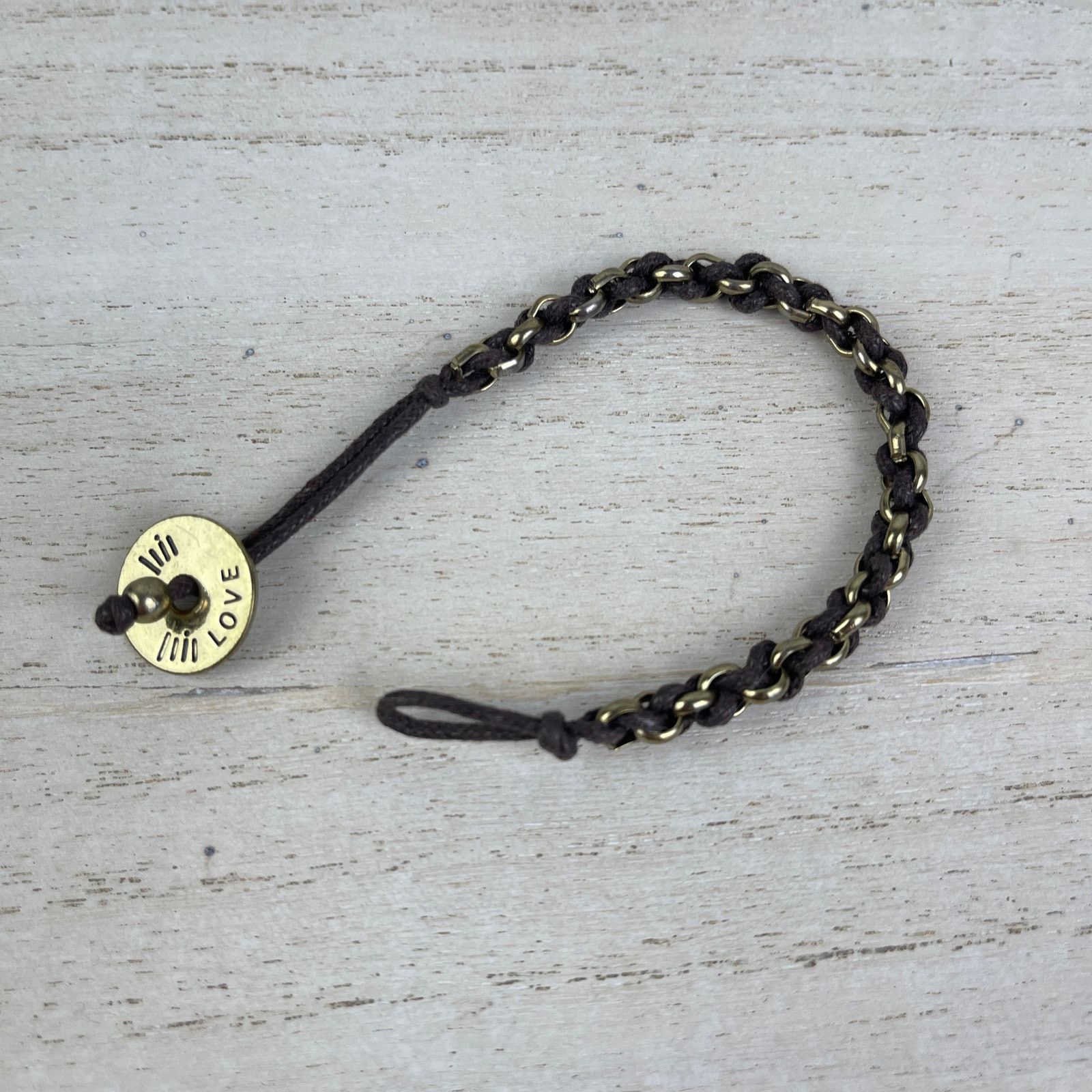 Other Chain Link Braided Bracelets Gold Silver Black Brown Yellow Size ONE SIZE - 14 Thumbnail