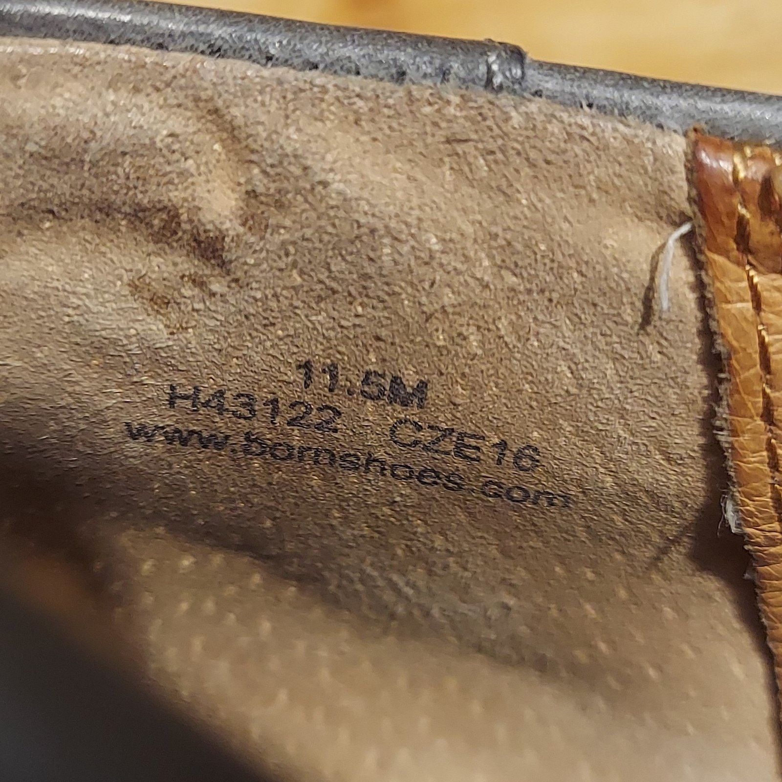 Born Born Harwich Men's US 11.5 M Peltro Neutral Grey Boat Shoes Size US 11.5 / EU 44-45 - 10 Thumbnail