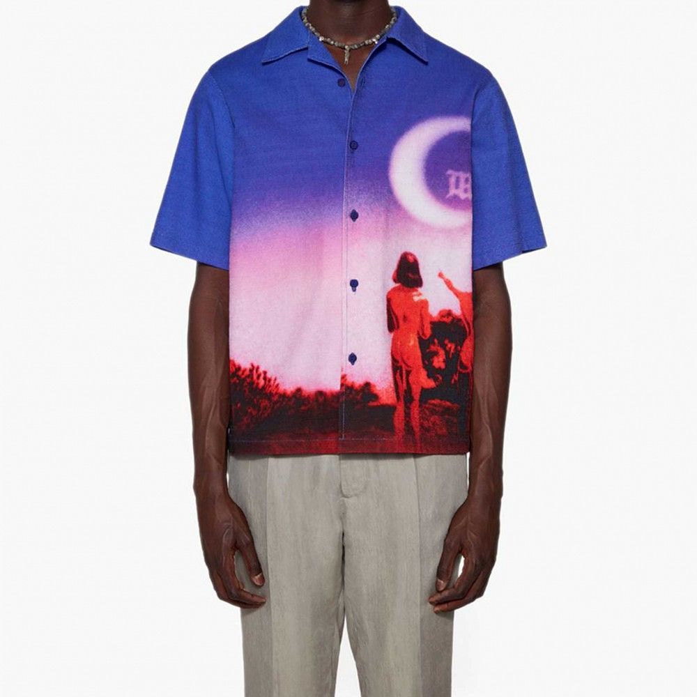 Misbhv MISBHV Chemise Garden Of Dreams Multicolor Button Up Shirt Size US XL / EU 56 / 4 - 1 Thumbnail
