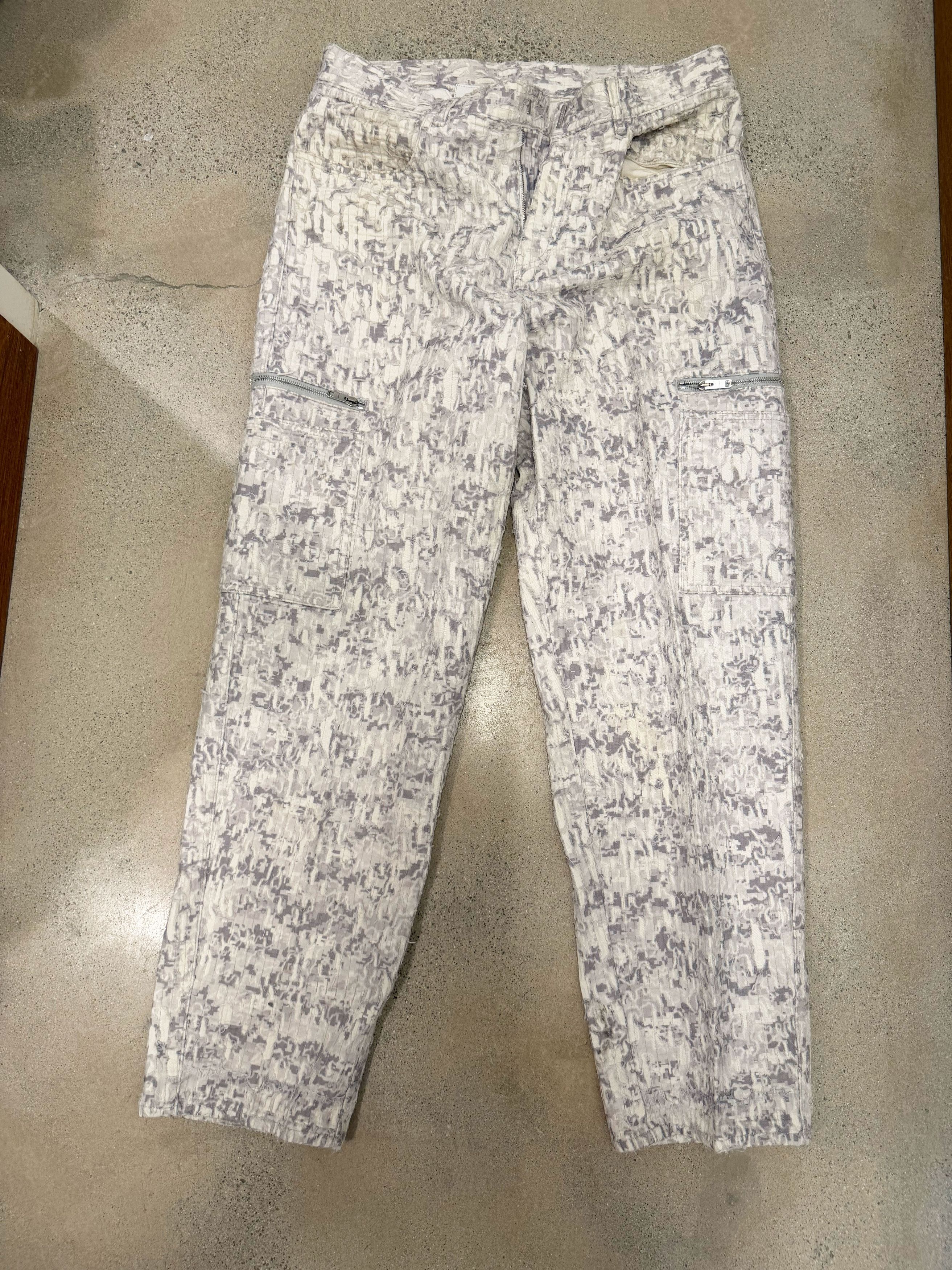 Givenchy Givenchy Distressed White Denim Pants Size US 36 / EU 52 - 2 Thumbnail