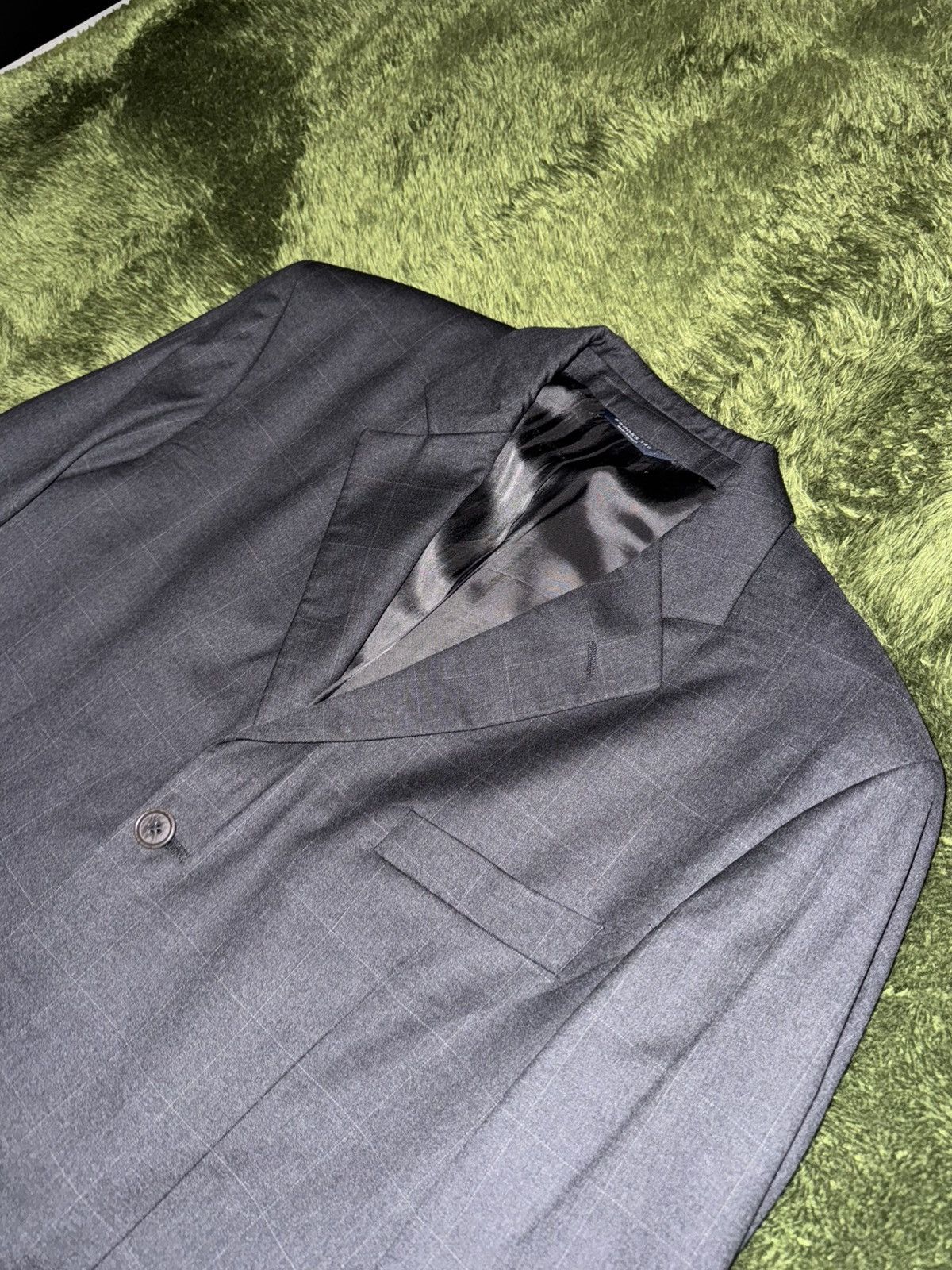 Brooks Brothers [44L] Brooks Brothers 346 USA Viscose Three-Button Blazer Size 44L - 2 Thumbnail