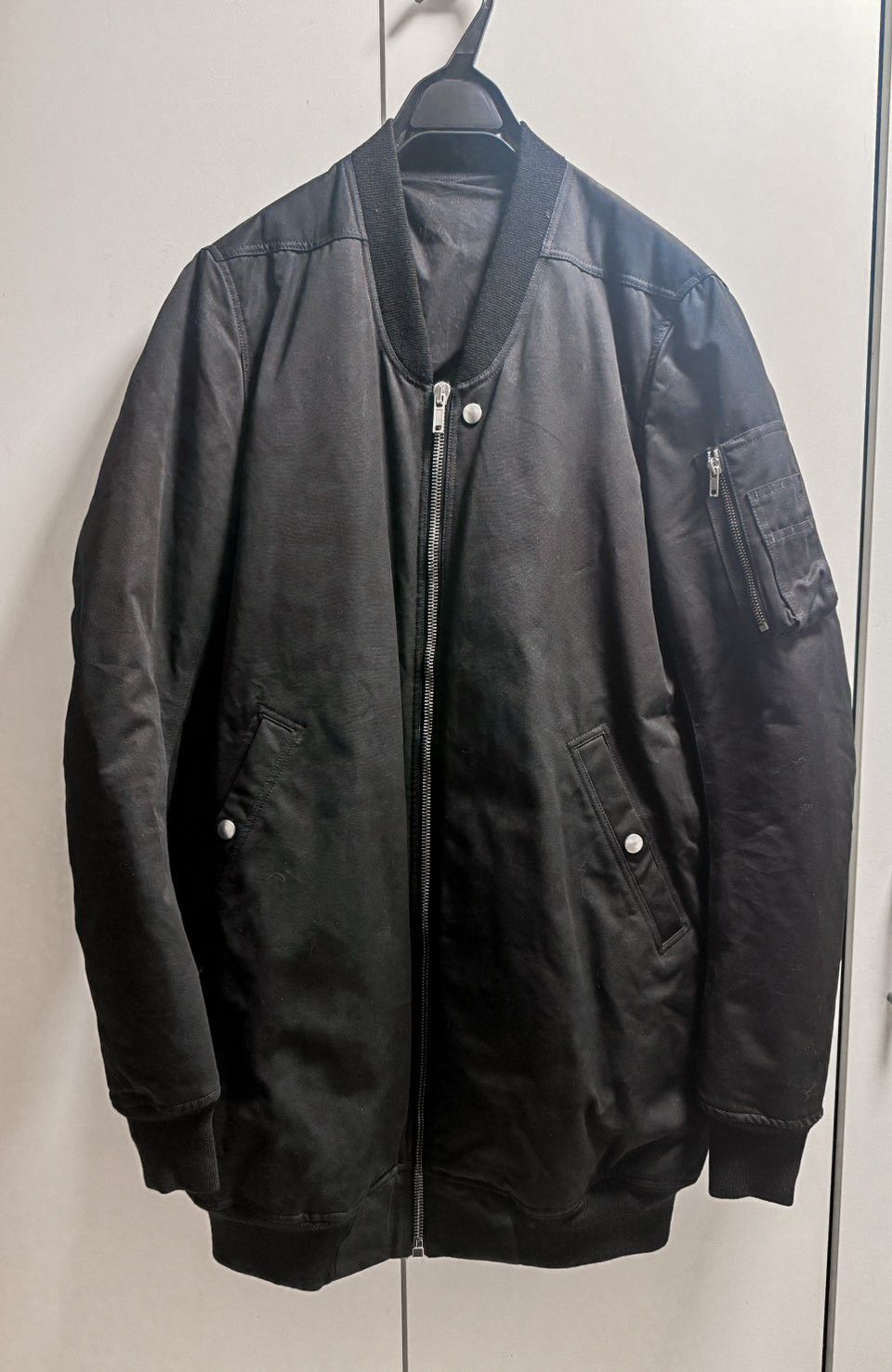 Rick Owens Rick Owens Raglan Heavy Bomber F/W17 Glitter