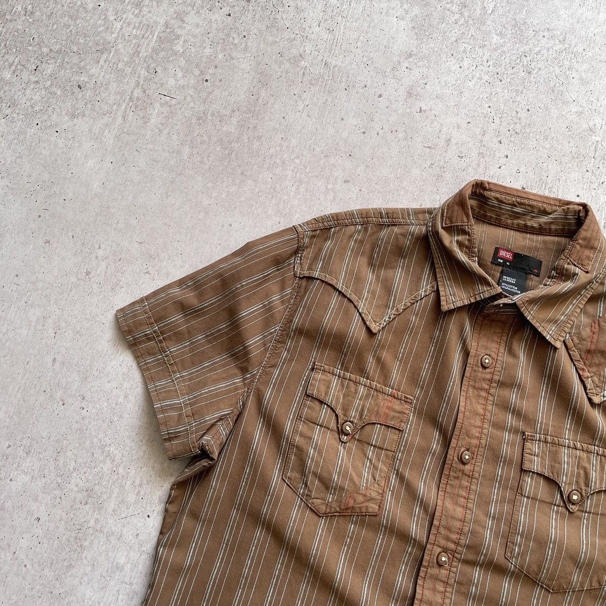 Diesel × Vintage Vintage Diesel shirt rare 90s Y2K Size US L / EU 52-54 / 3 - 2 Thumbnail