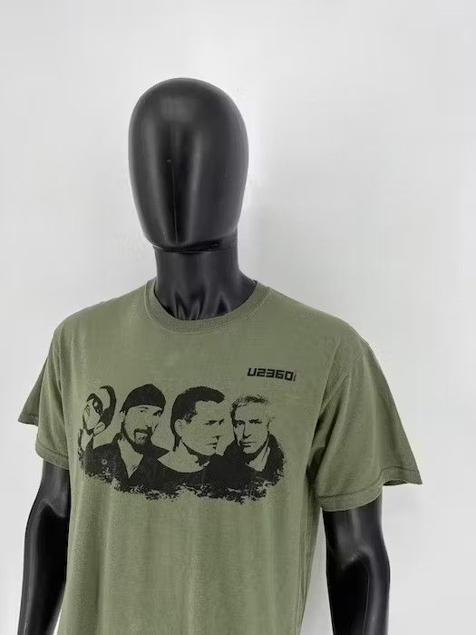 Band Tees × Vintage Vintage Y2K U2 Rock Band USA tour 360 tee shirt Size US M / EU 48-50 / 2 - 4 Thumbnail