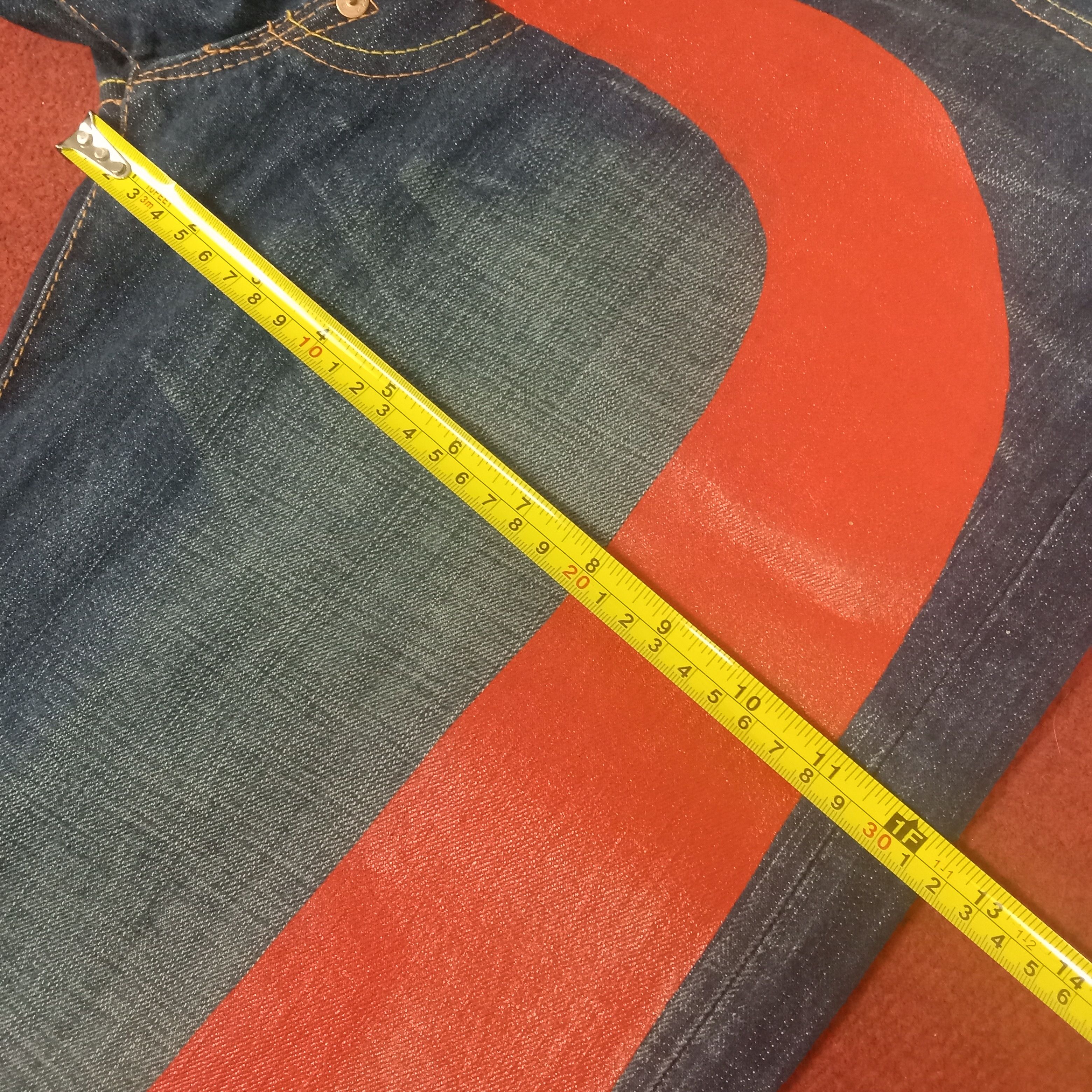 Evisu × Japanese Brand × Vintage Evisu Streetwear Skater Custom Daicock Style Jeans Size US 30 / EU 46 - 9 Thumbnail