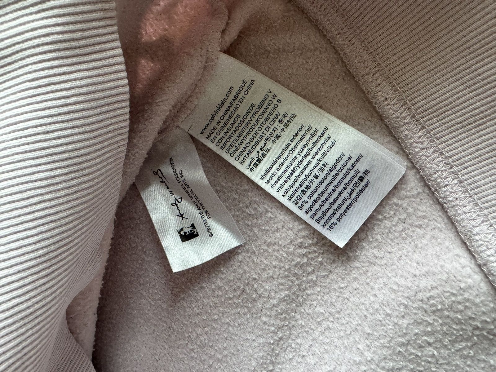 Calvin Klein 205W39NYC Calvin Klein X Andy Warhol Horseprint Baby Pink Hoodie Size US M / EU 48-50 / 2 - 10 Thumbnail