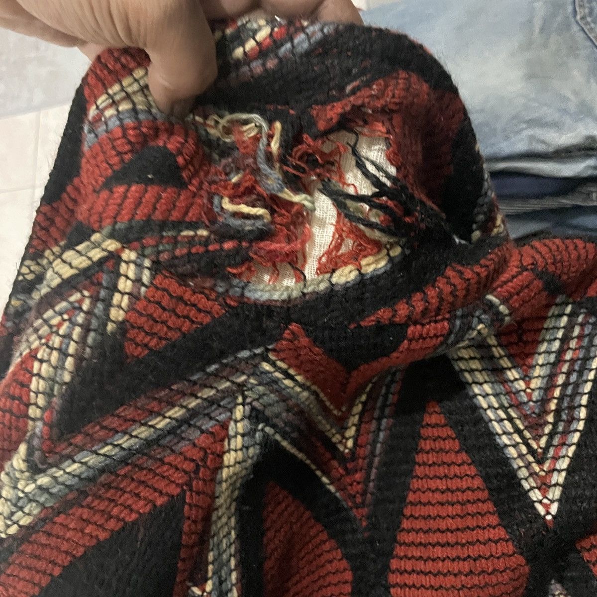 Japanese Brand Vintage Naigai Long Cardingan Jacket Size XXL / US 16-18 / IT 52-54 - 11 Thumbnail